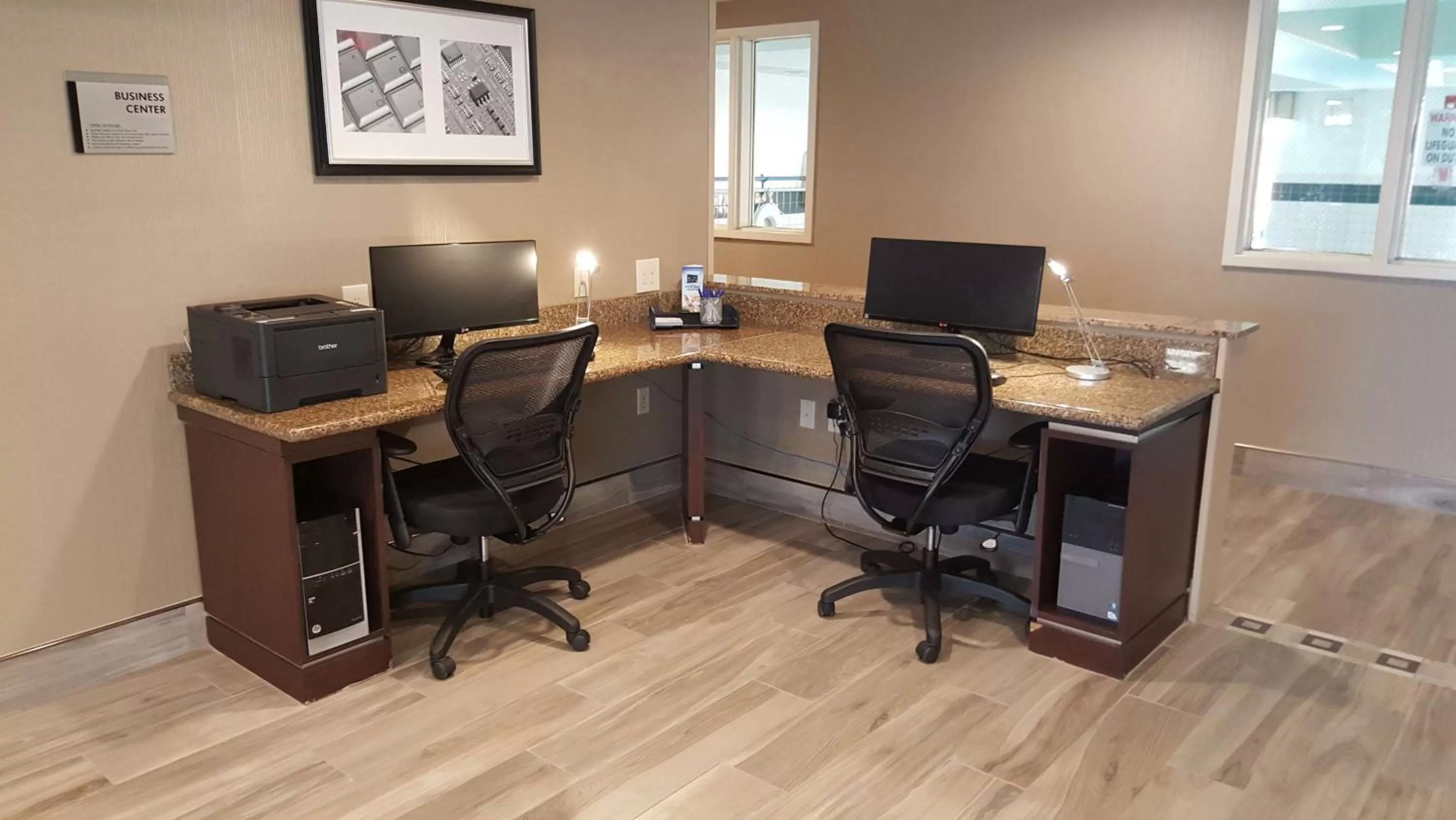 On site in Best Western Airport Inn & Suites Oakland