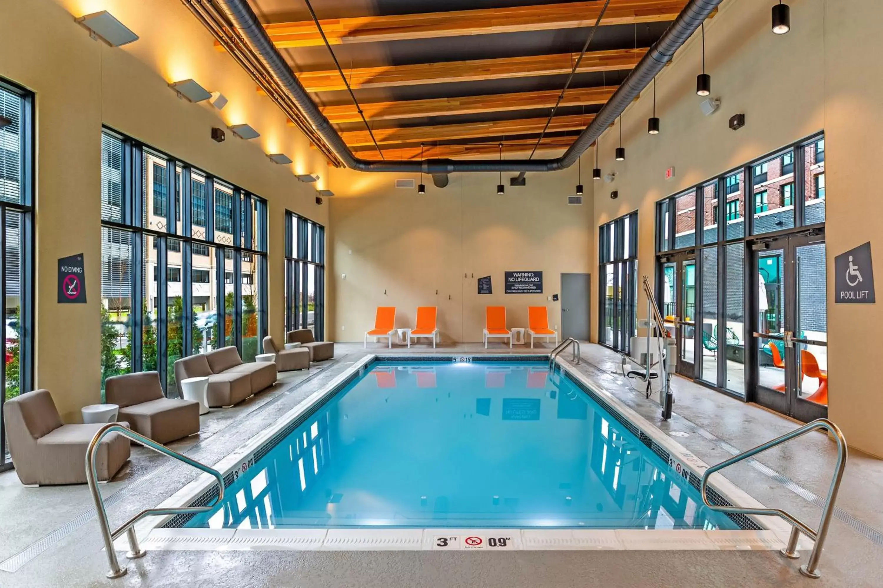 Fitness centre/facilities, Swimming Pool in Aloft Columbus Easton