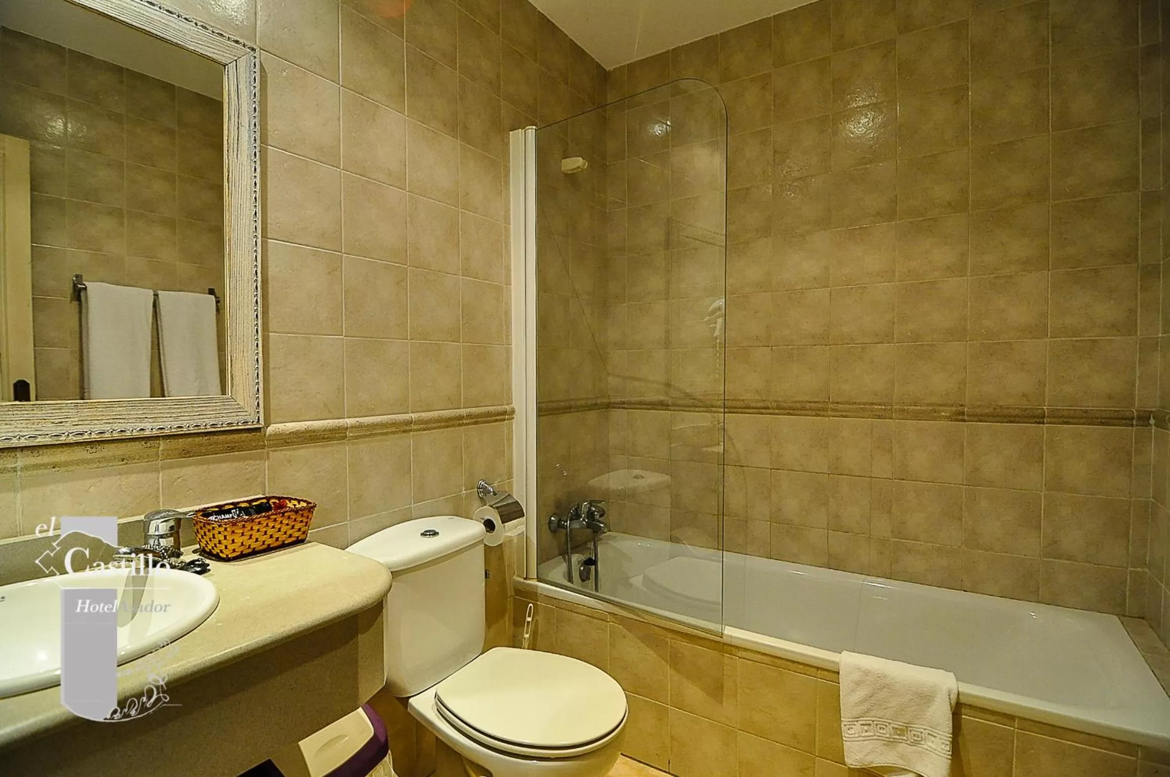 Bathroom in Hotel Rural el Castillo