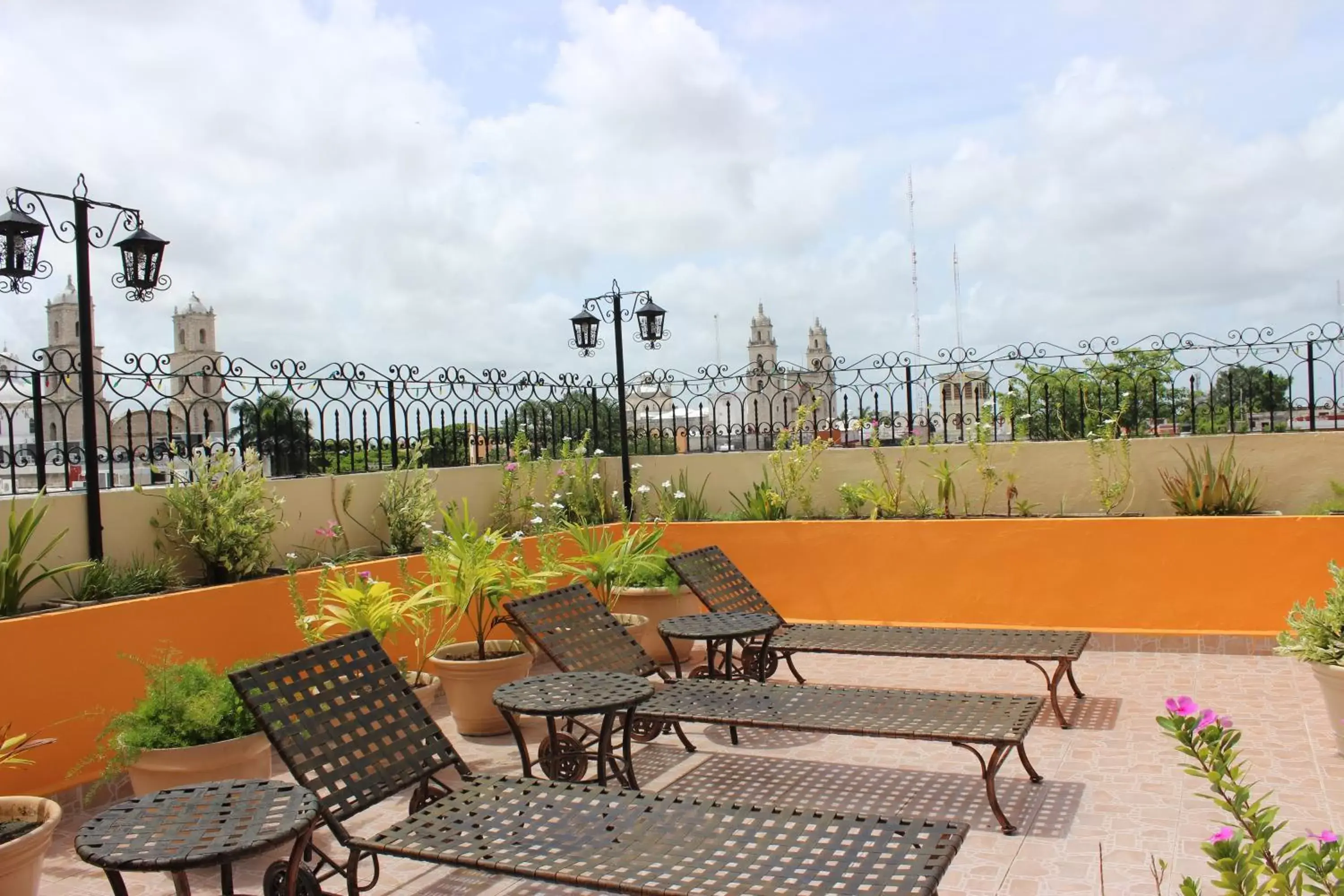 Garden in Hotel Colonial de Merida