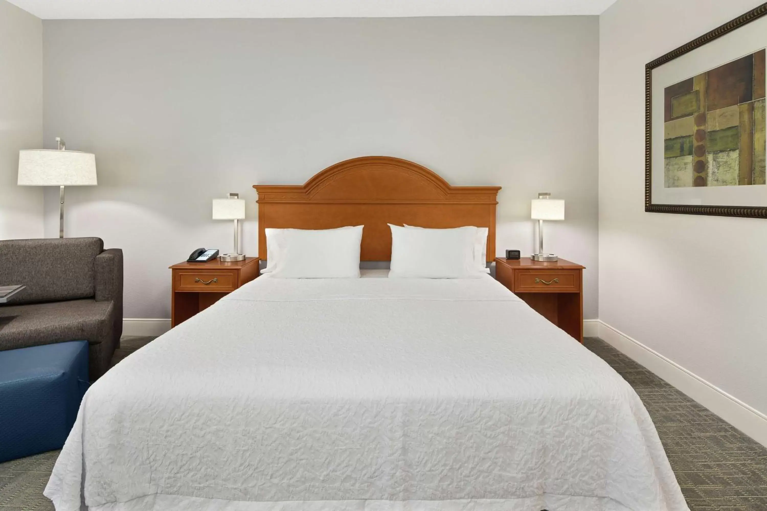 Bed in Hampton Inn Atlanta-Newnan