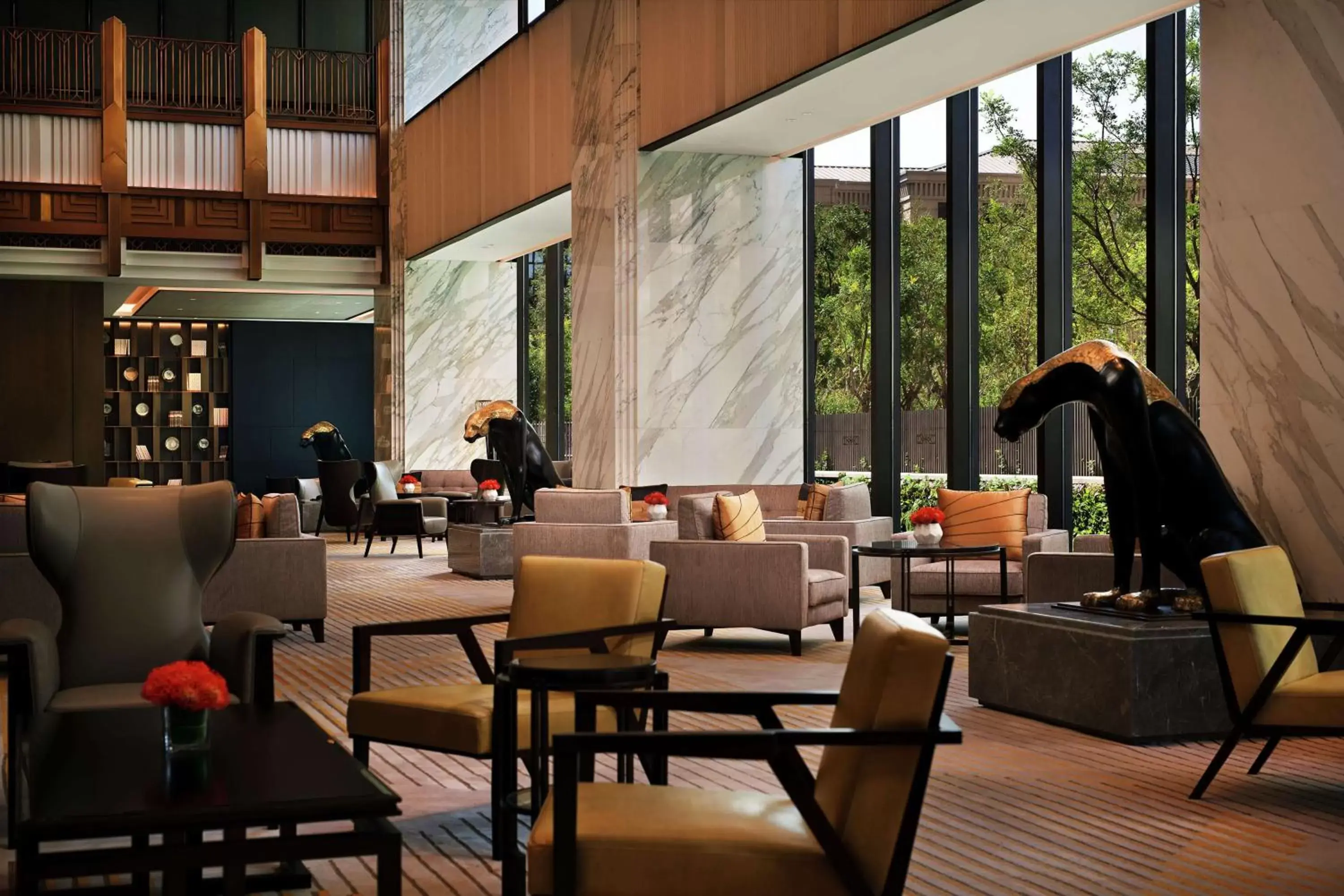 Dining area in Conrad Tianjin Dining area in Conrad Tianjin