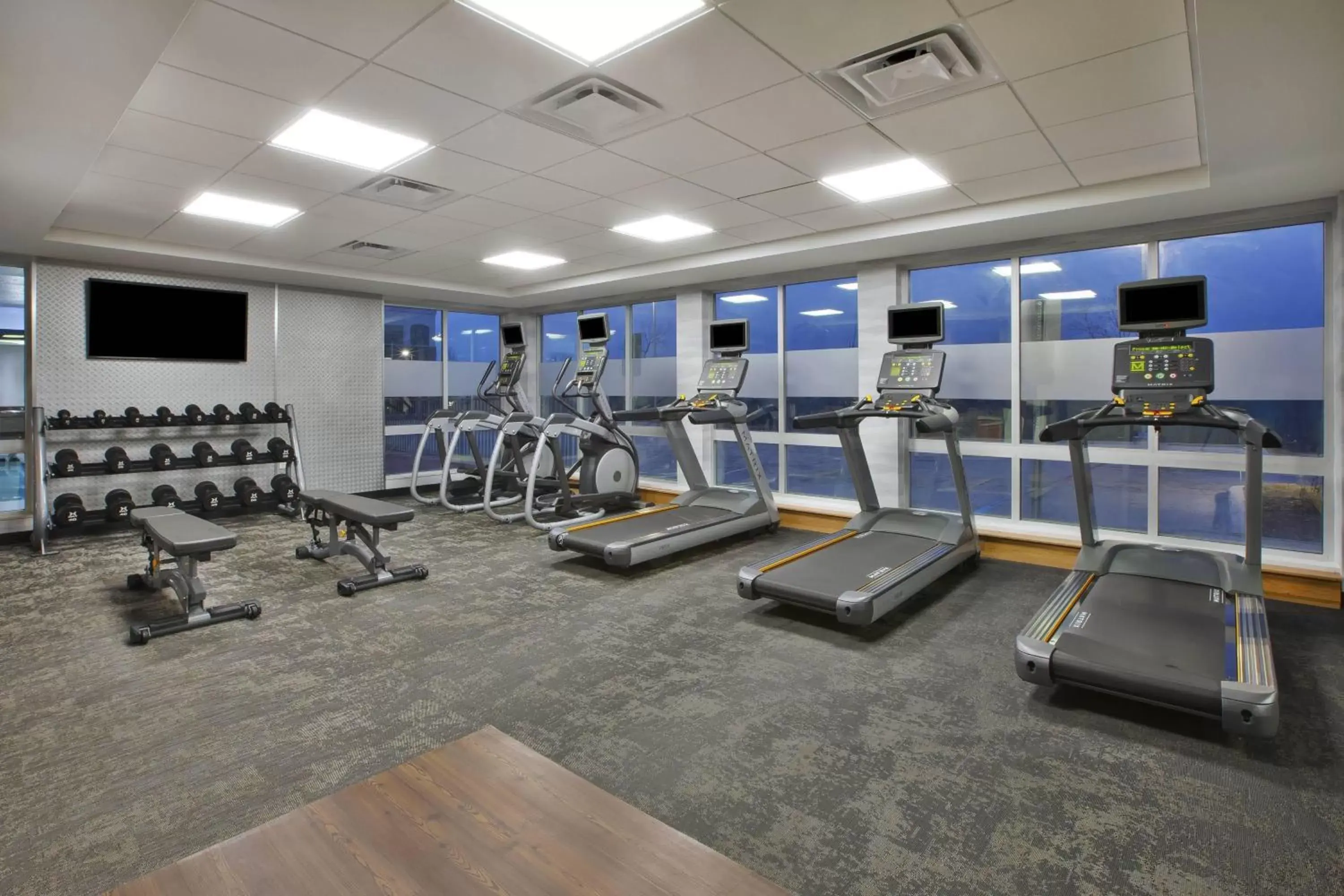 Fitness centre/facilities, Fitness Center/Facilities in Fairfield Inn & Suites by Marriott Flint Grand Blanc