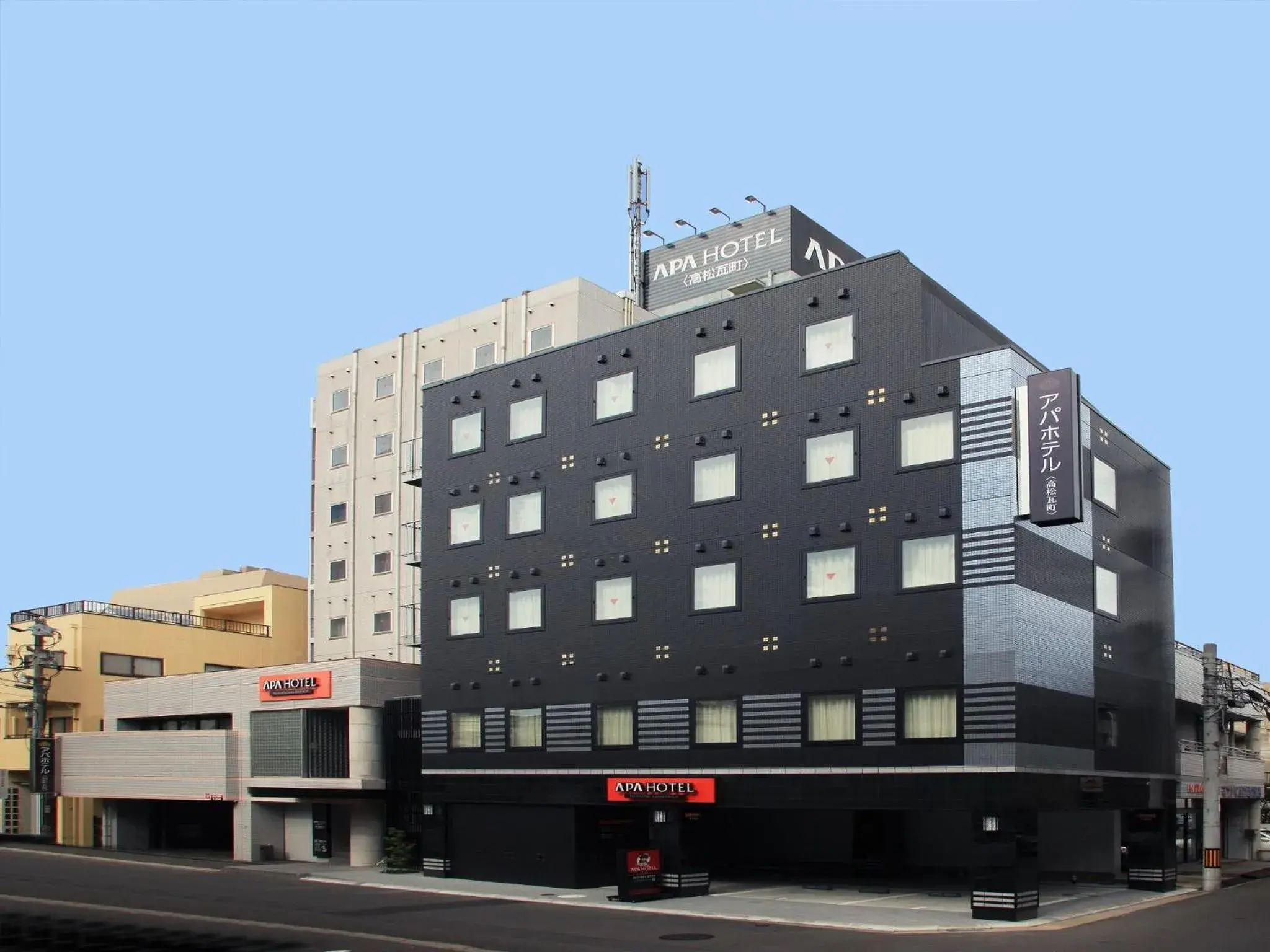 Facade/entrance, Property Building in Apa Hotel Takamatsu Kawaramachi