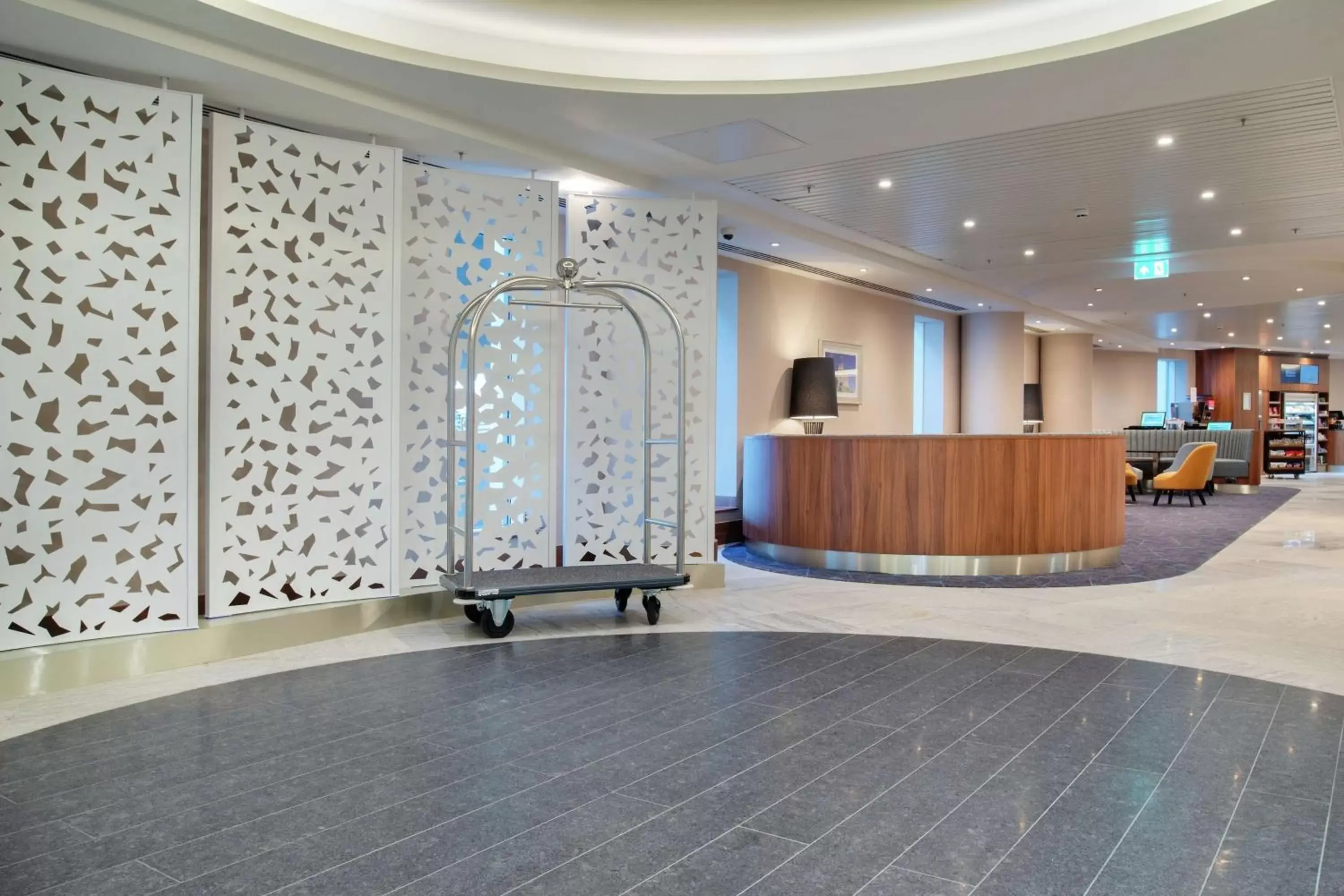 Property building, Lobby/Reception in Hilton Garden Inn London Heathrow Terminal 2 and 3