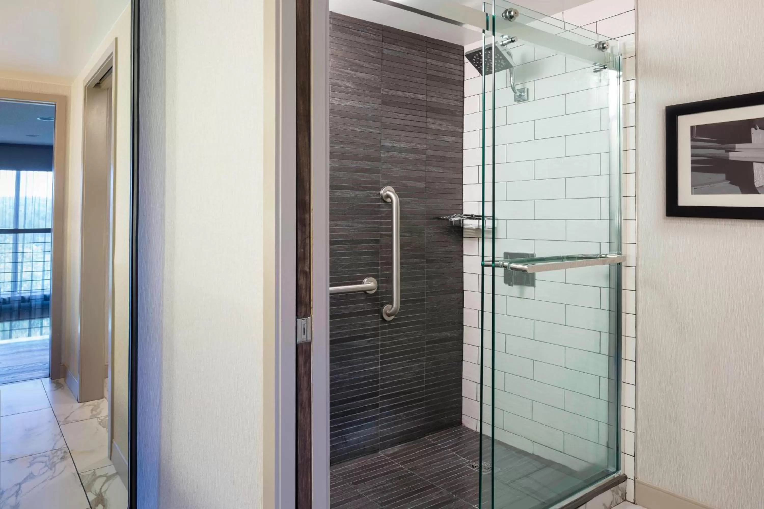 Bathroom in Boston Marriott Newton