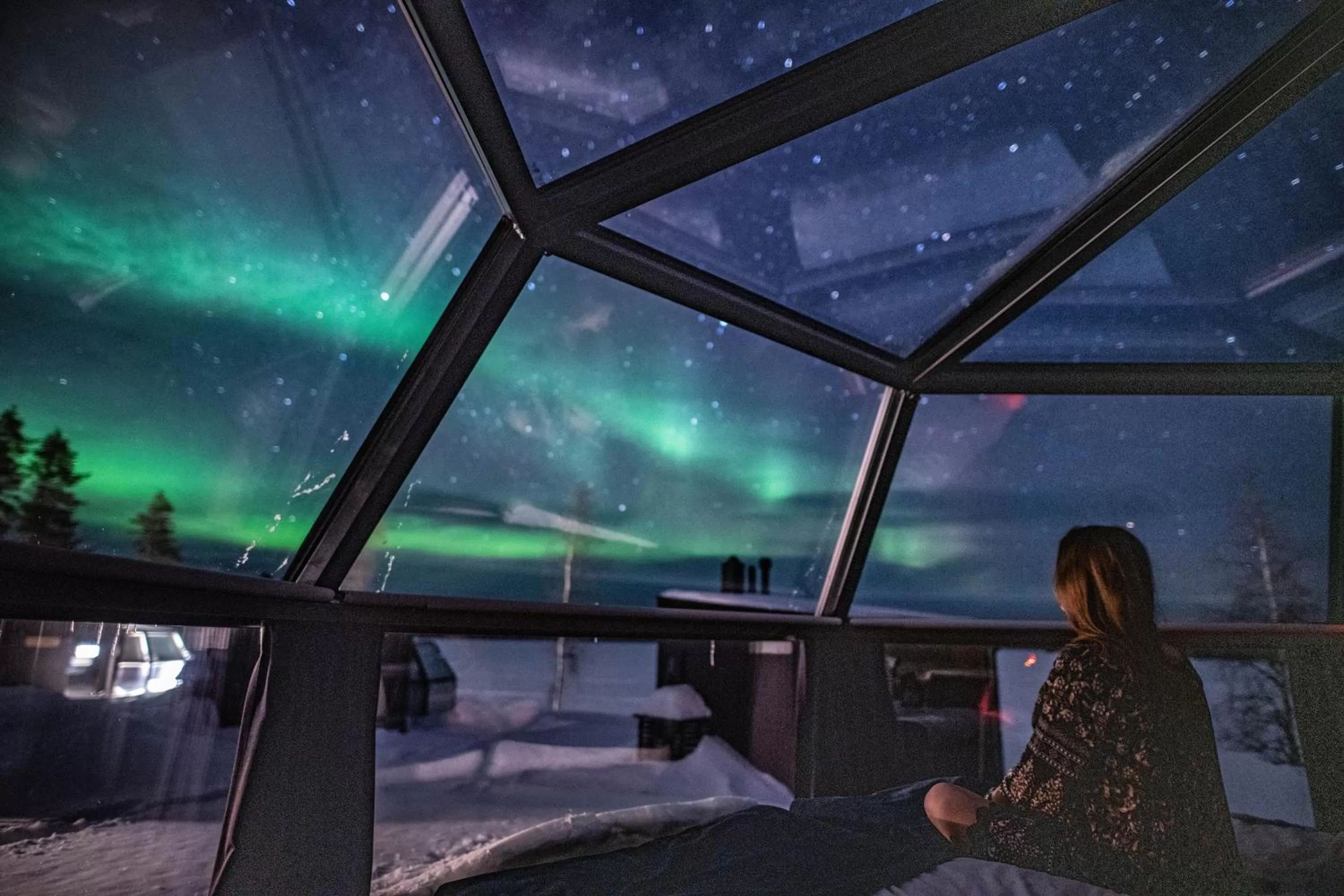 Property building in Ranua Resort Arctic Igloos