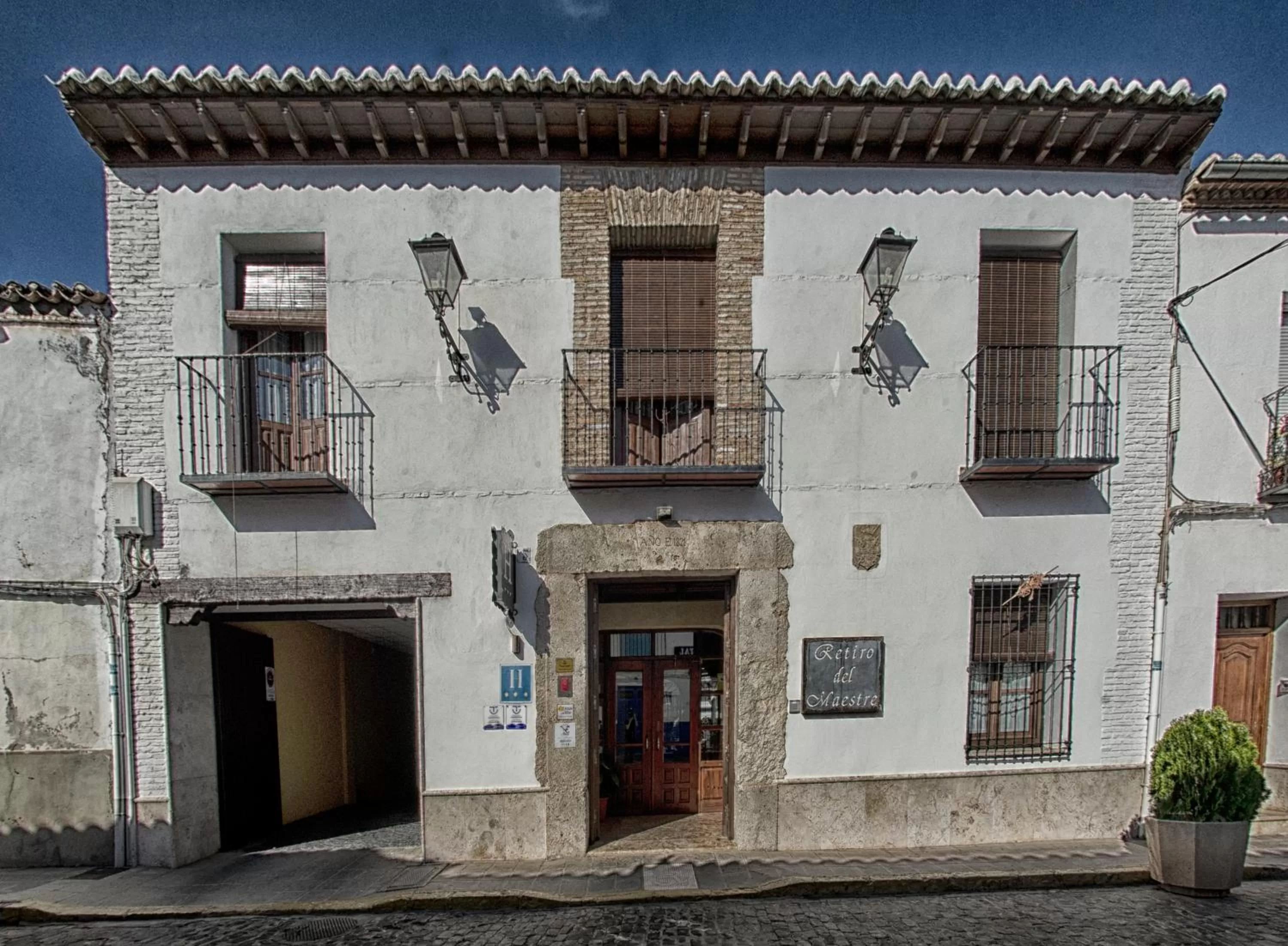 Facade/entrance in Hospedium Hotel Retiro del Maestre