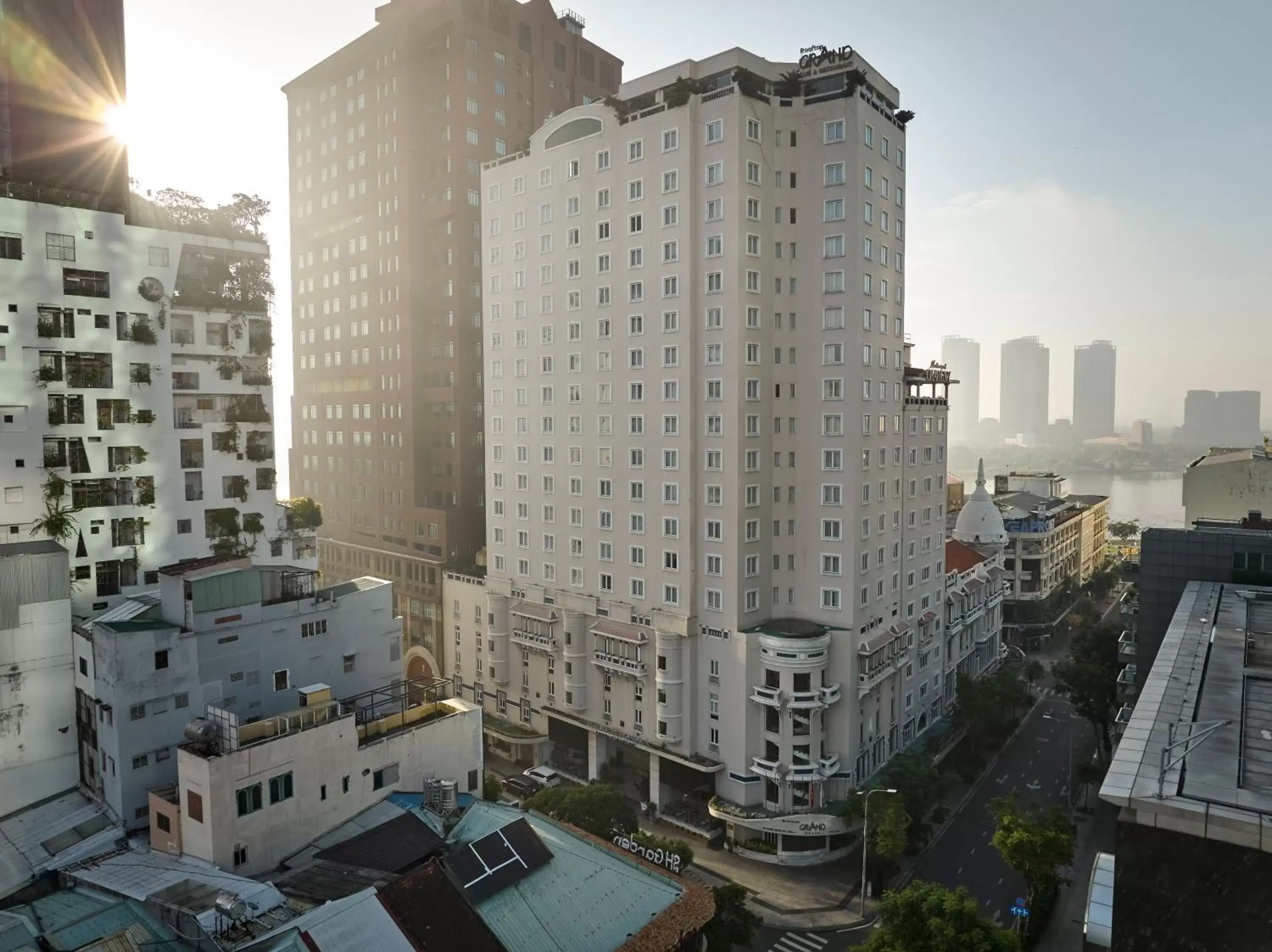 Property building in Hotel Grand Saigon