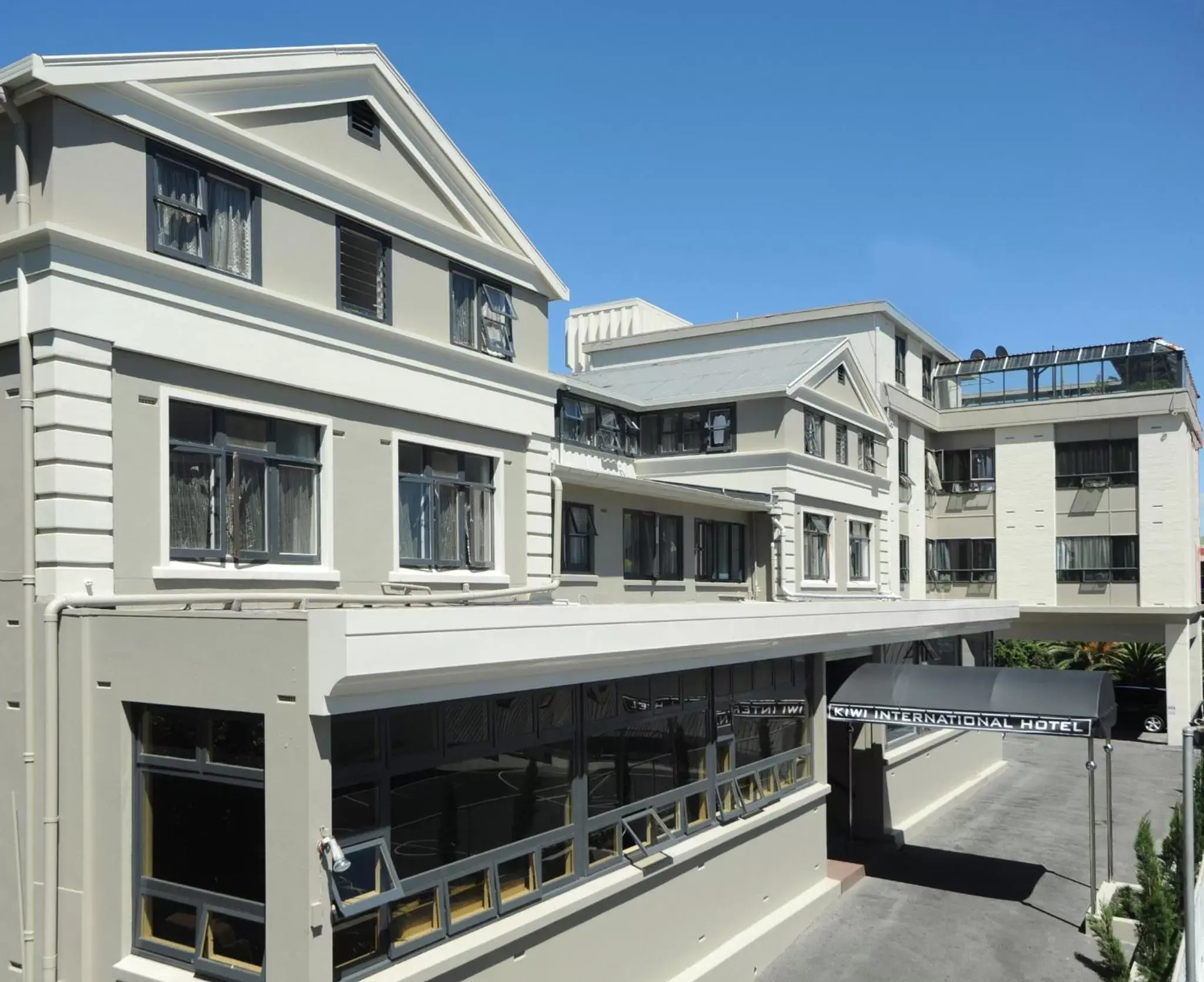 Facade/entrance, Property Building in Kiwi International Hotel