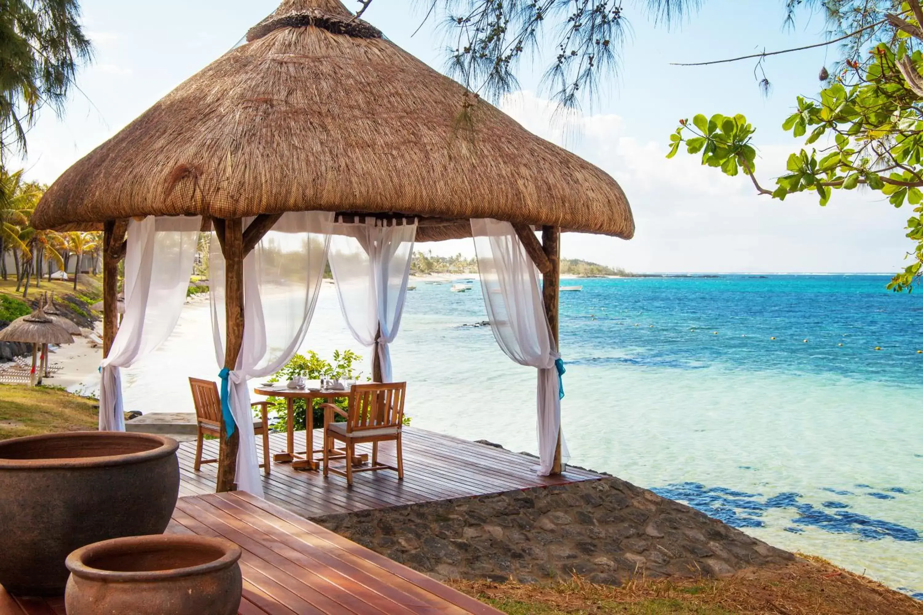 View (from property/room), Beach in Solana Beach Mauritius - Adults Only