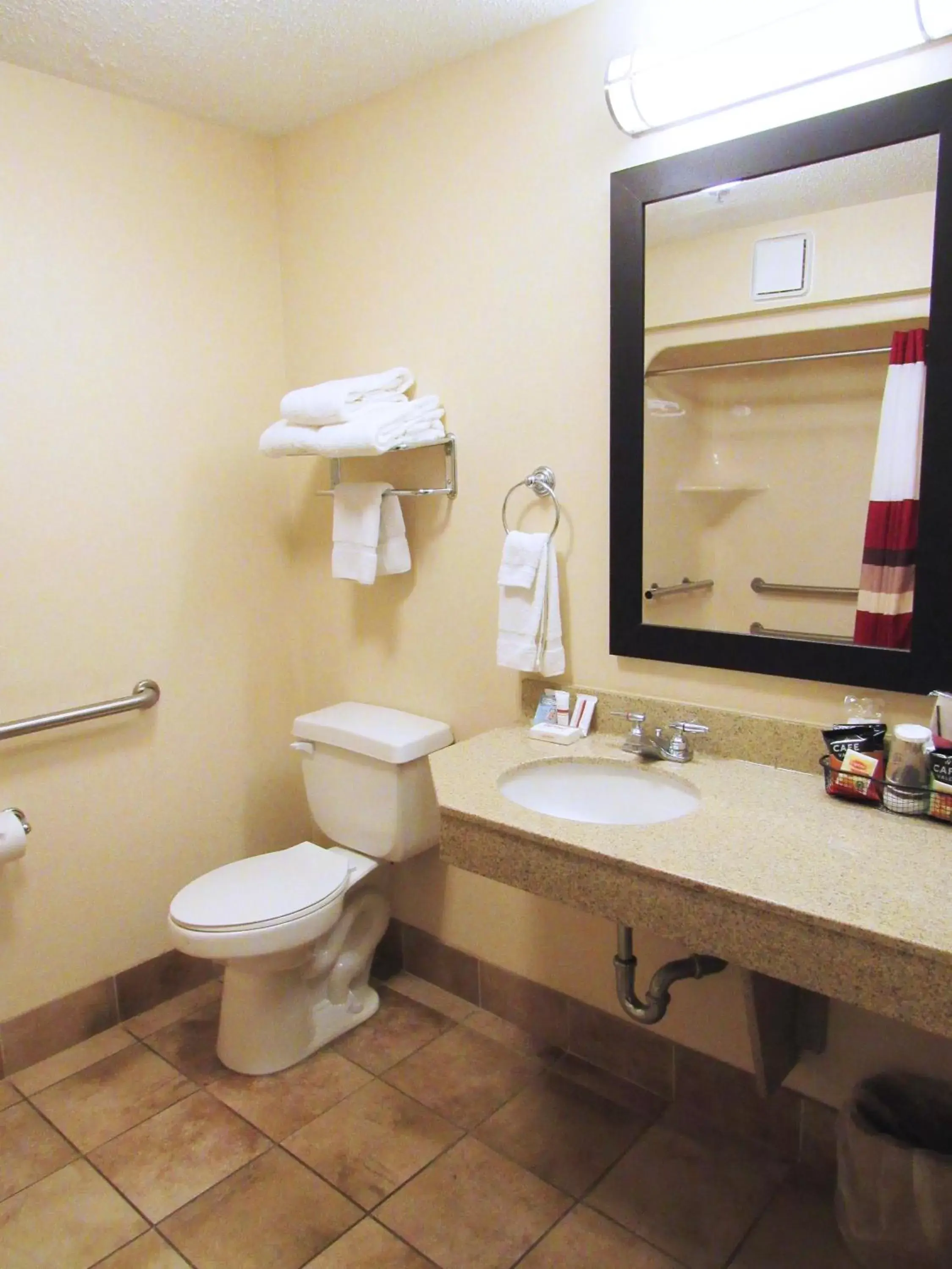 Bathroom in Red Roof Inn Fargo - I-94/Medical Center