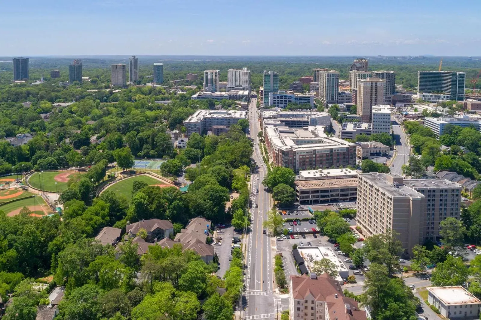 Area and facilities, Bird's-eye View in The 505 Collection Buckhead