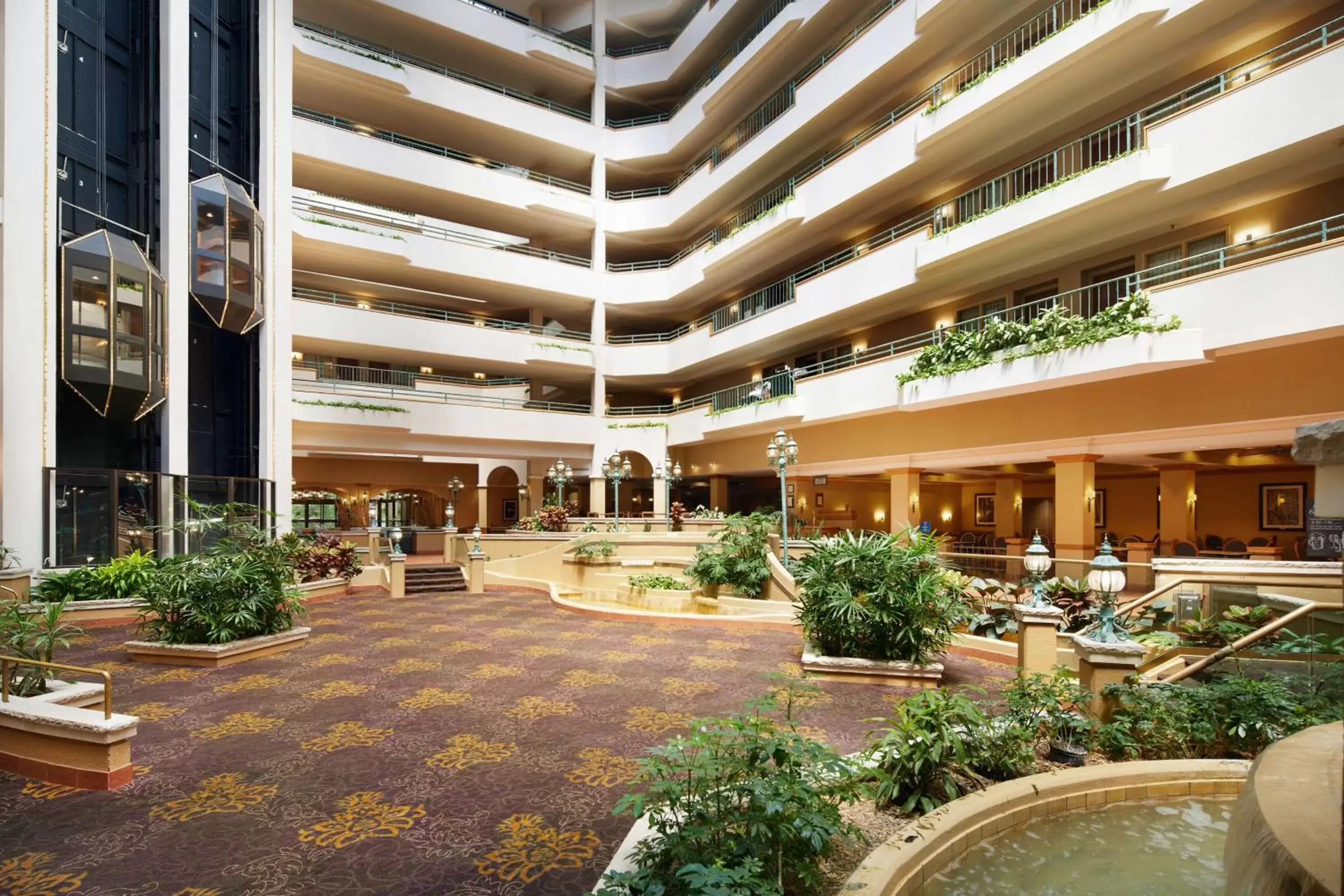 Lobby or reception in Embassy Suites by Hilton Greensboro Airport