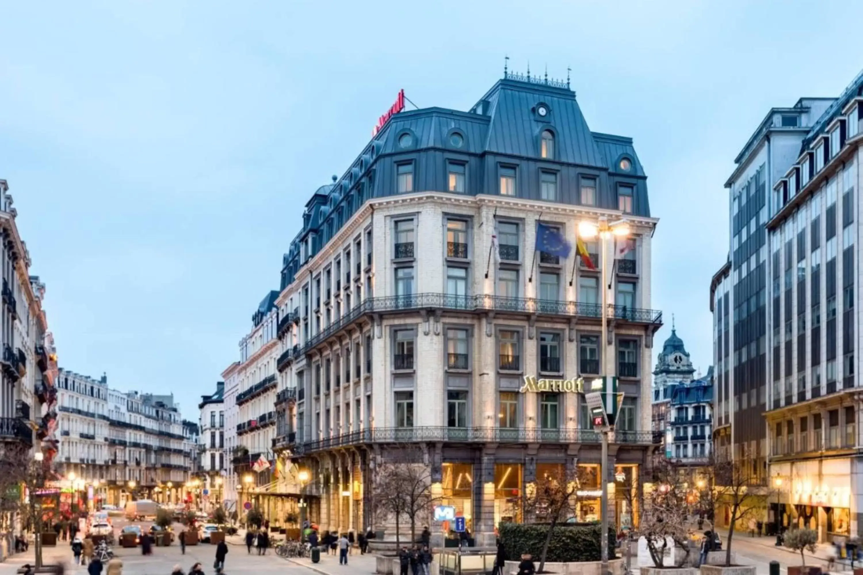 Property Building in Brussels Marriott Hotel Grand Place