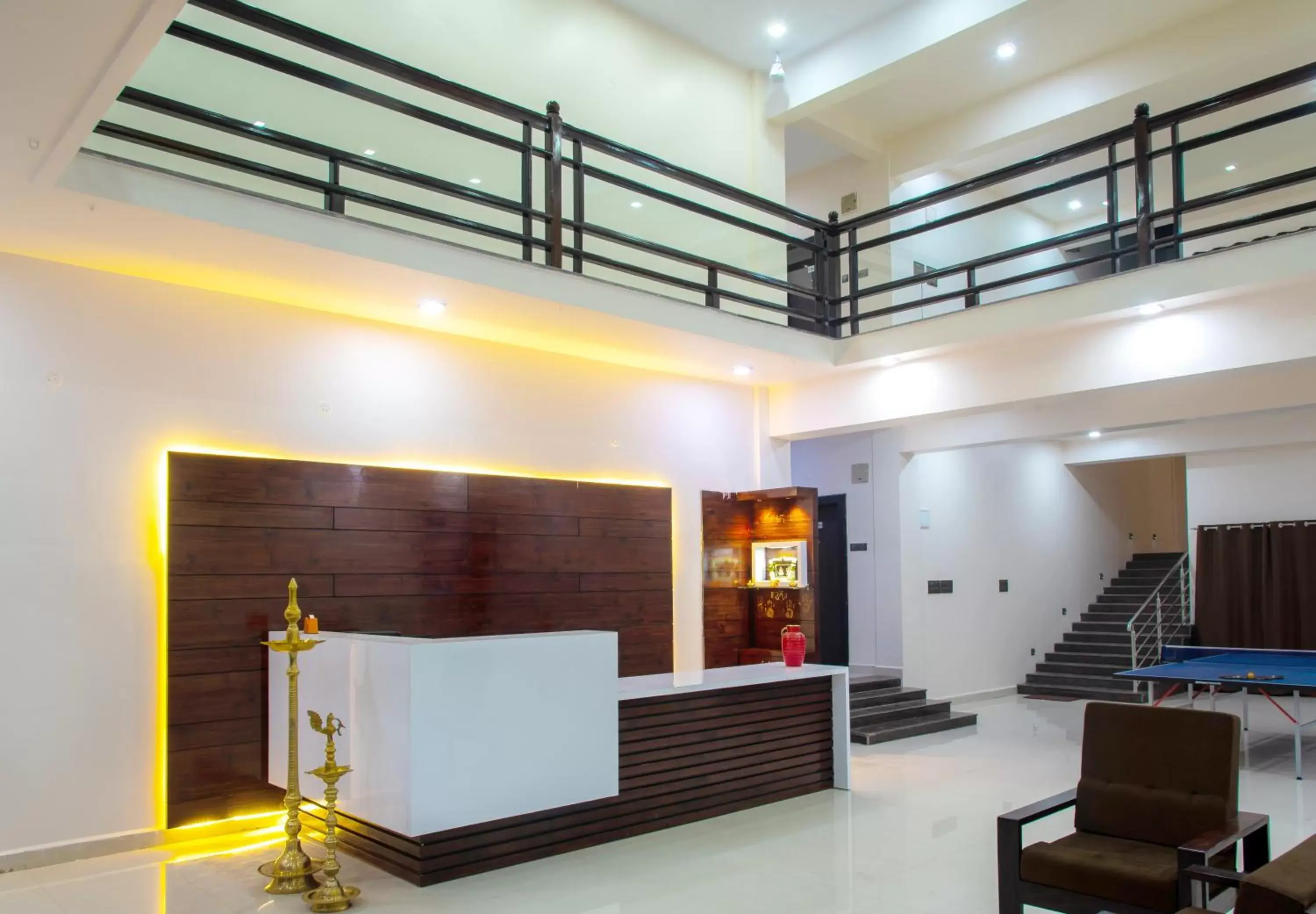 Lobby or reception in Shreeyog Resort Dandeli Lobby or reception in Shreeyog Resort Dandeli