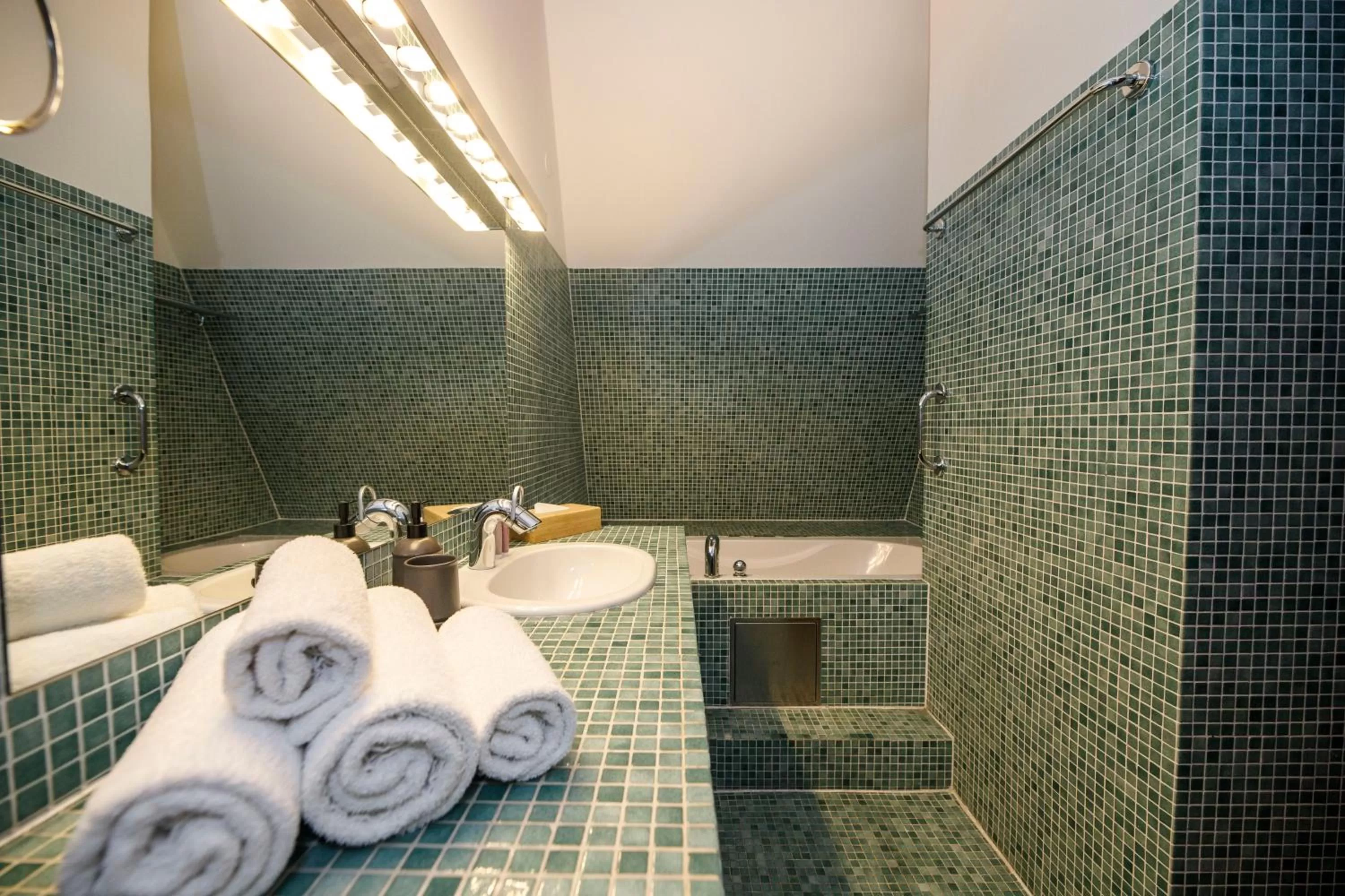 Bathroom in Dvůr Pecínov