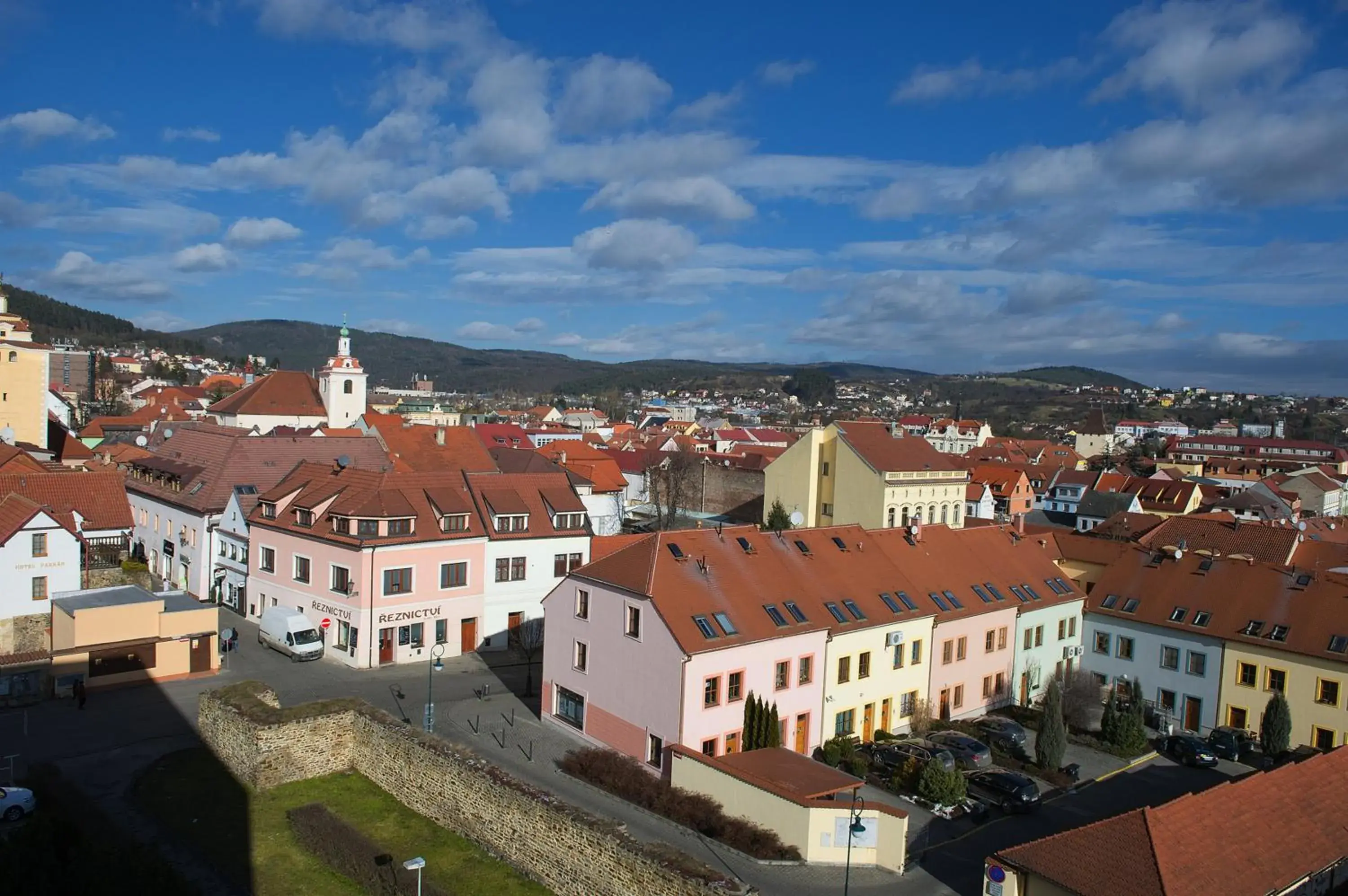 City view in Hotel Grand Litava Beroun