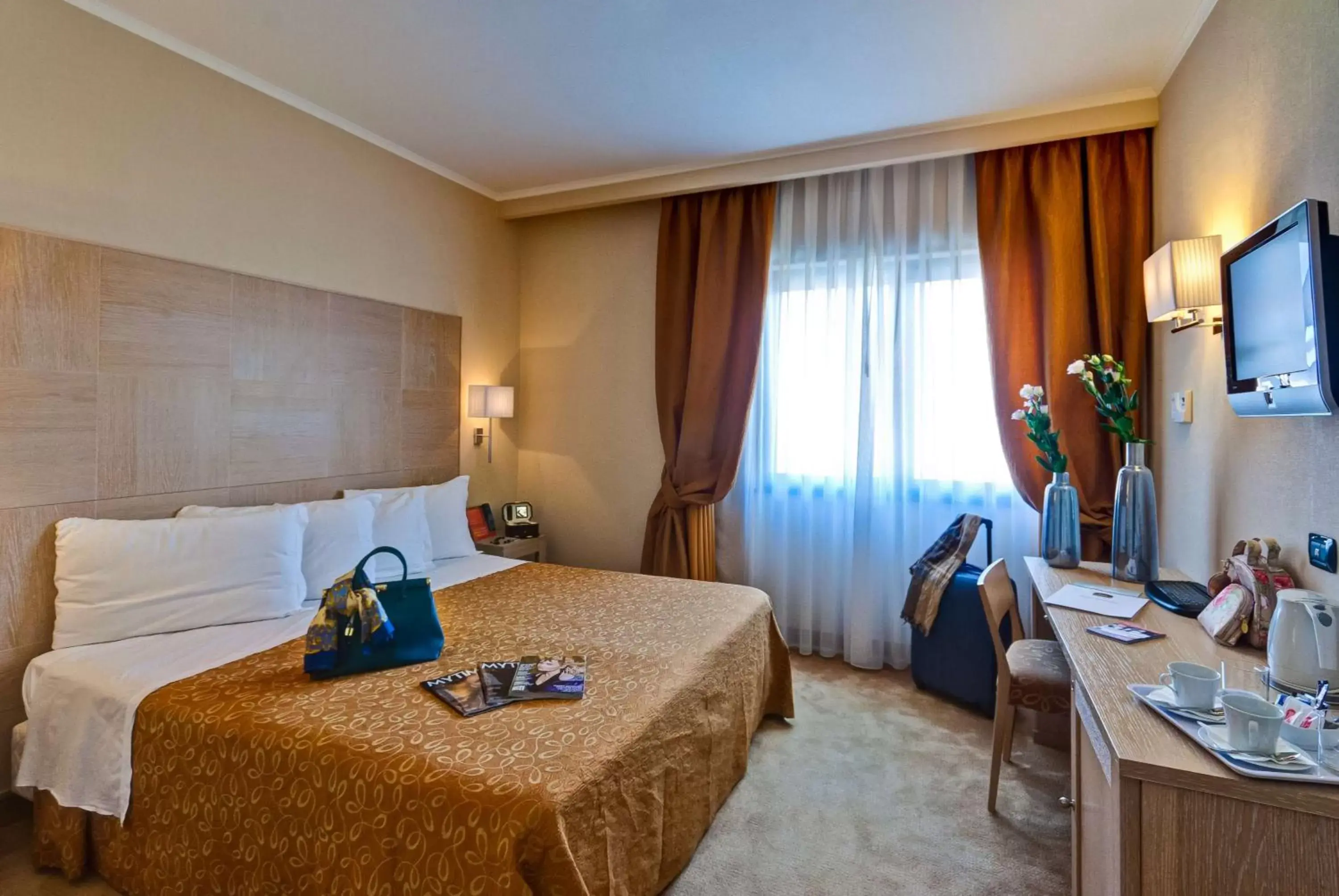 Photo of the whole room in Best Western Hotel Rome Airport