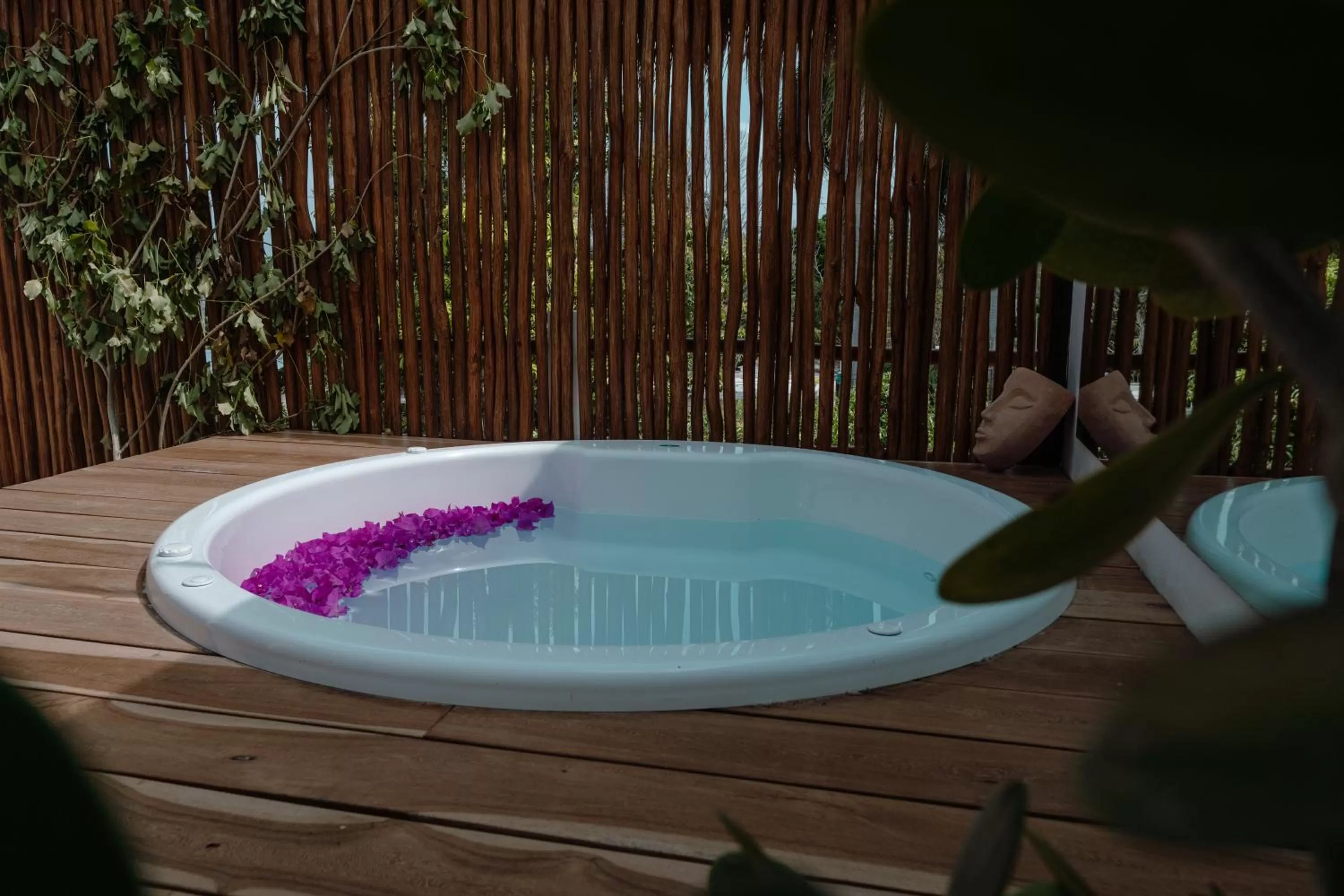 Hot Tub in AGAM Hotel Boutique Bacalar - Adults Only