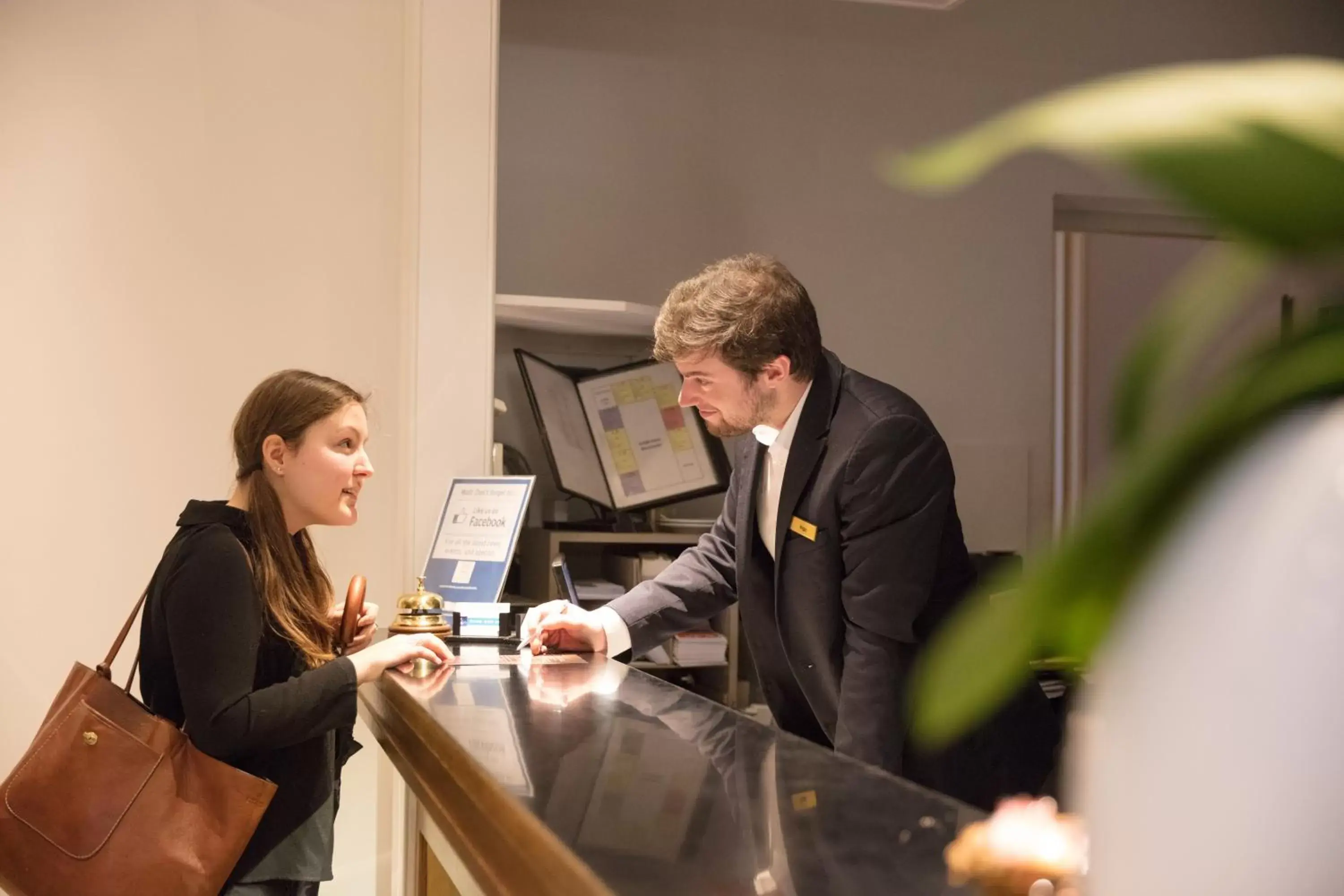 Lobby or reception in Hotel de Flandre