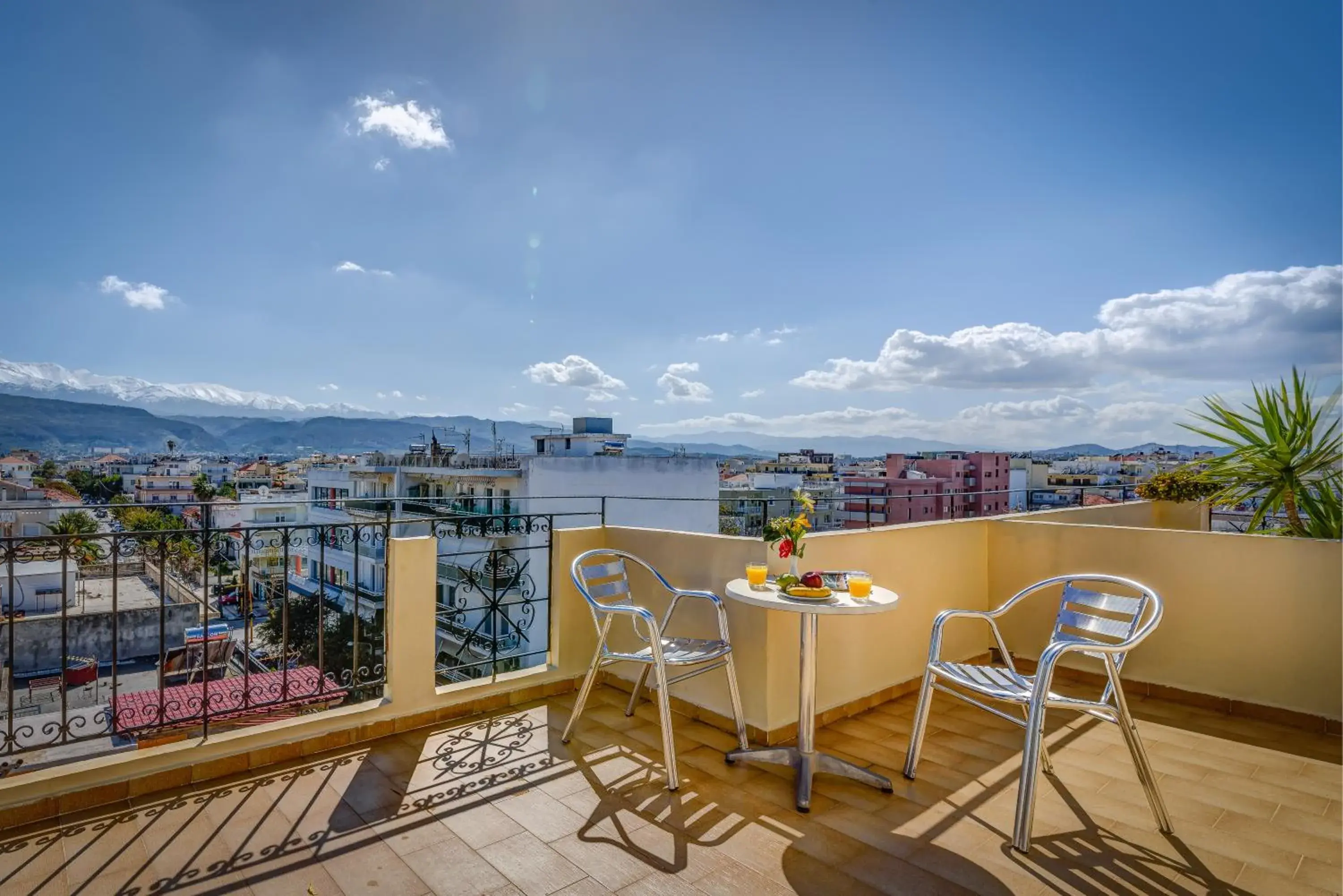 Balcony/Terrace in Nefeli Hotel