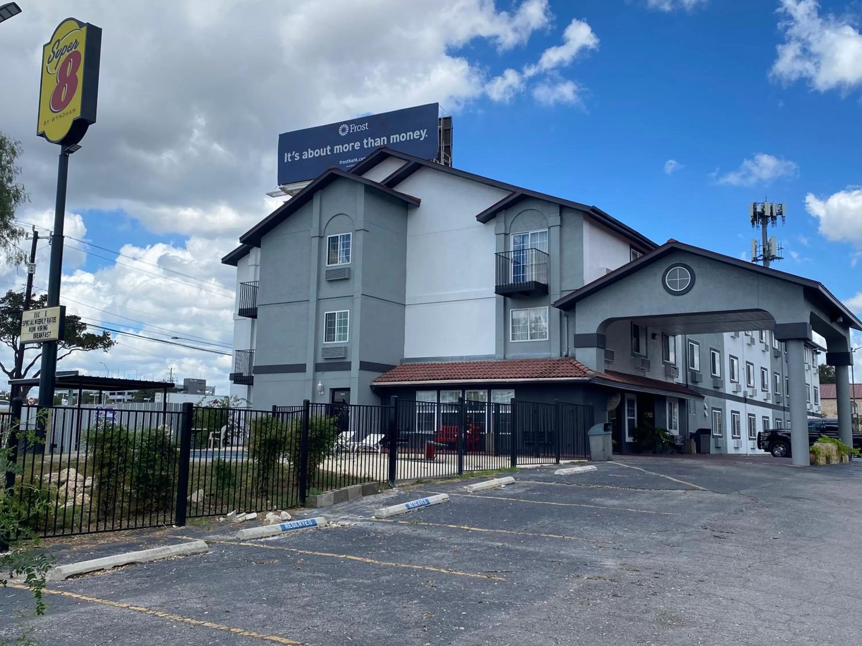 Property building in Super 8 by Wyndham San Antonio/Fiesta