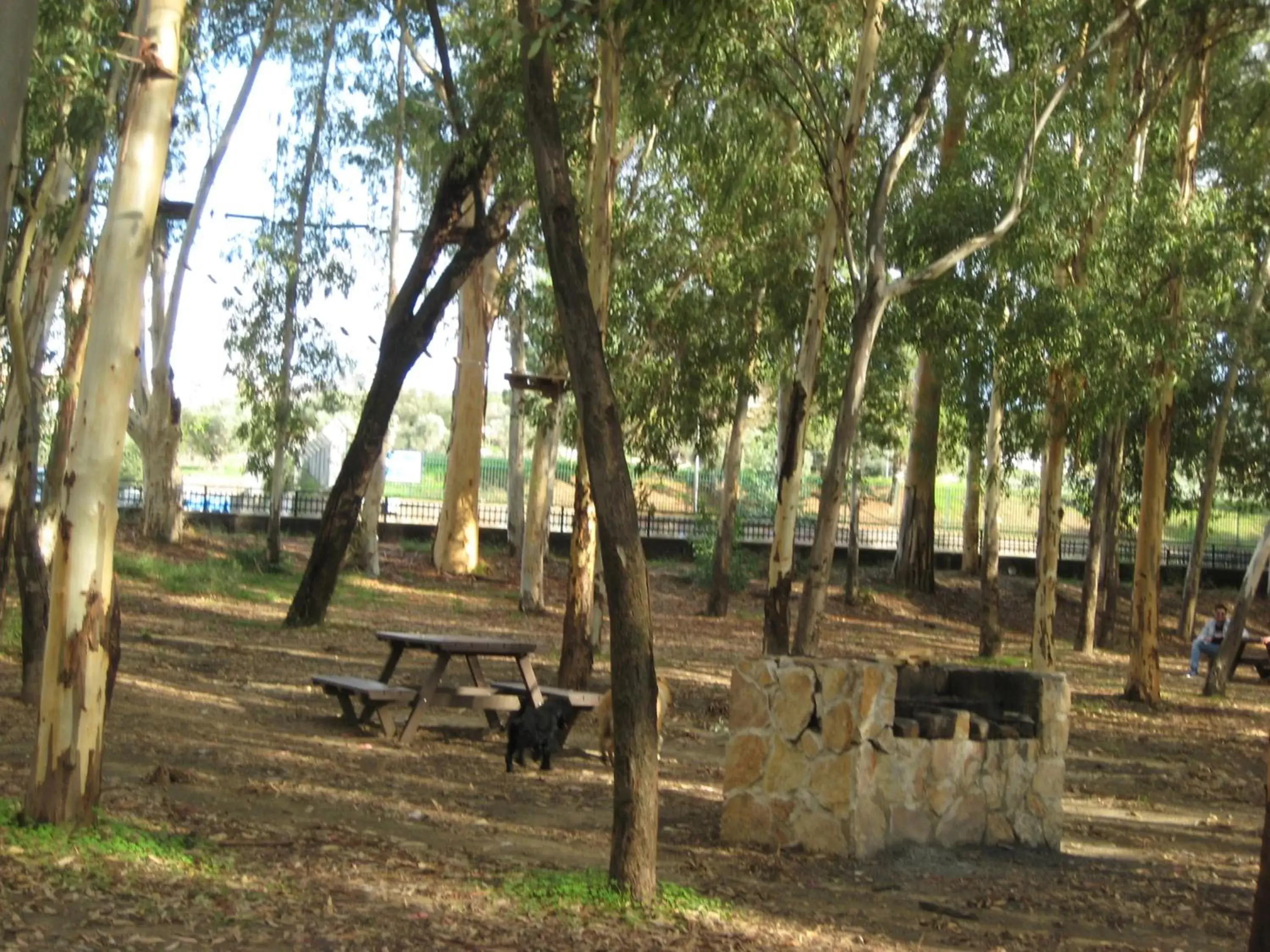 Area and facilities, Garden in Oasi del Lago