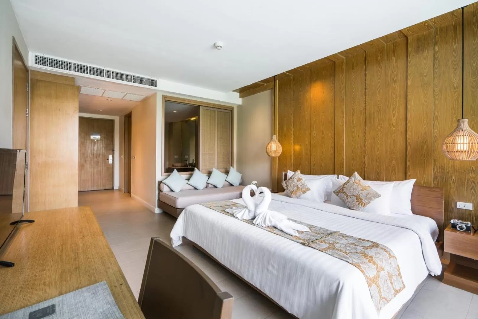 Bed in KC Grande Resort Koh Chang