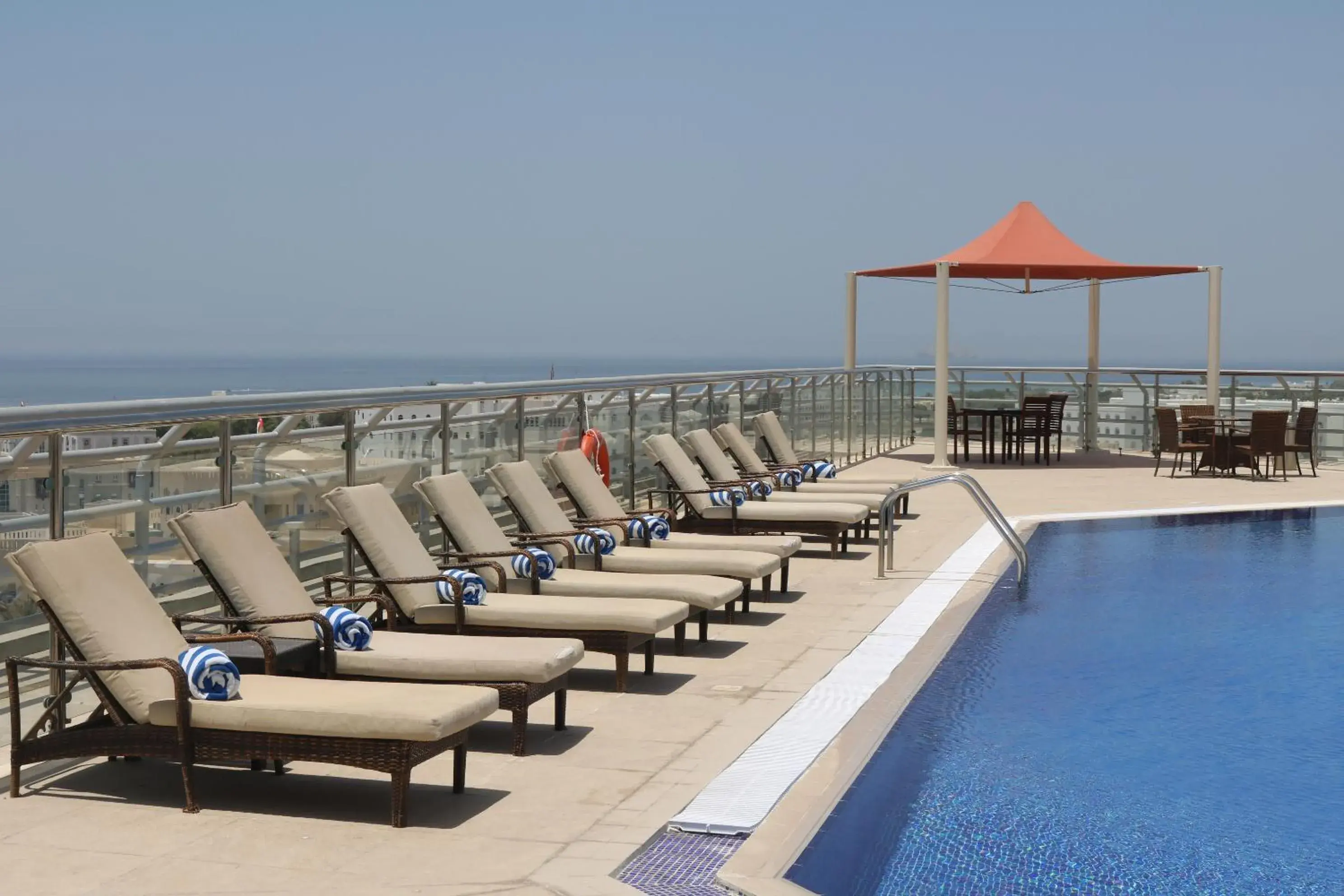 Swimming pool in City Seasons Hotel & Suites Muscat Swimming pool in City Seasons Hotel & Suites Muscat