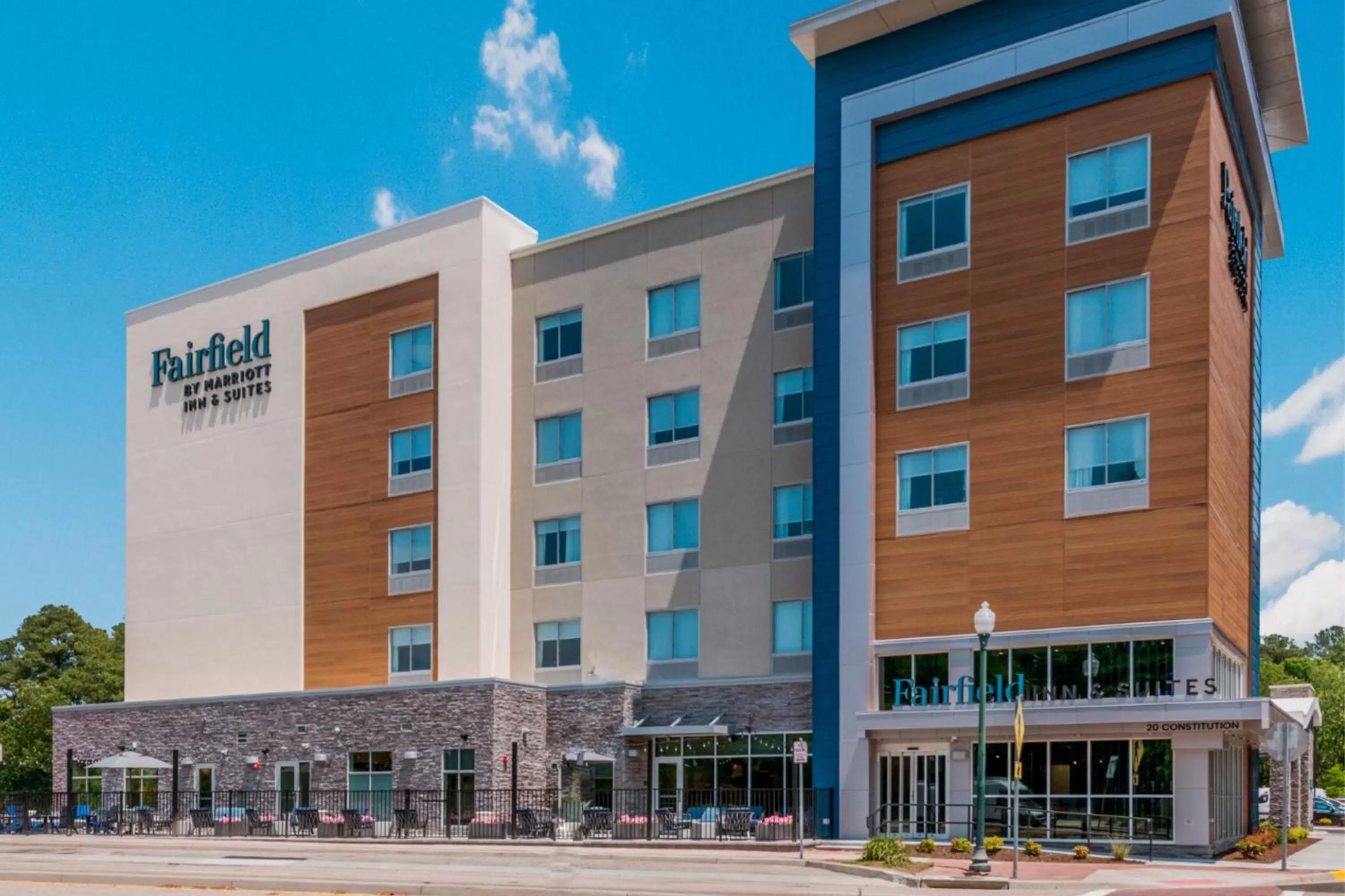 Property building in Fairfield by Marriott Inn & Suites Virginia Beach Town Center