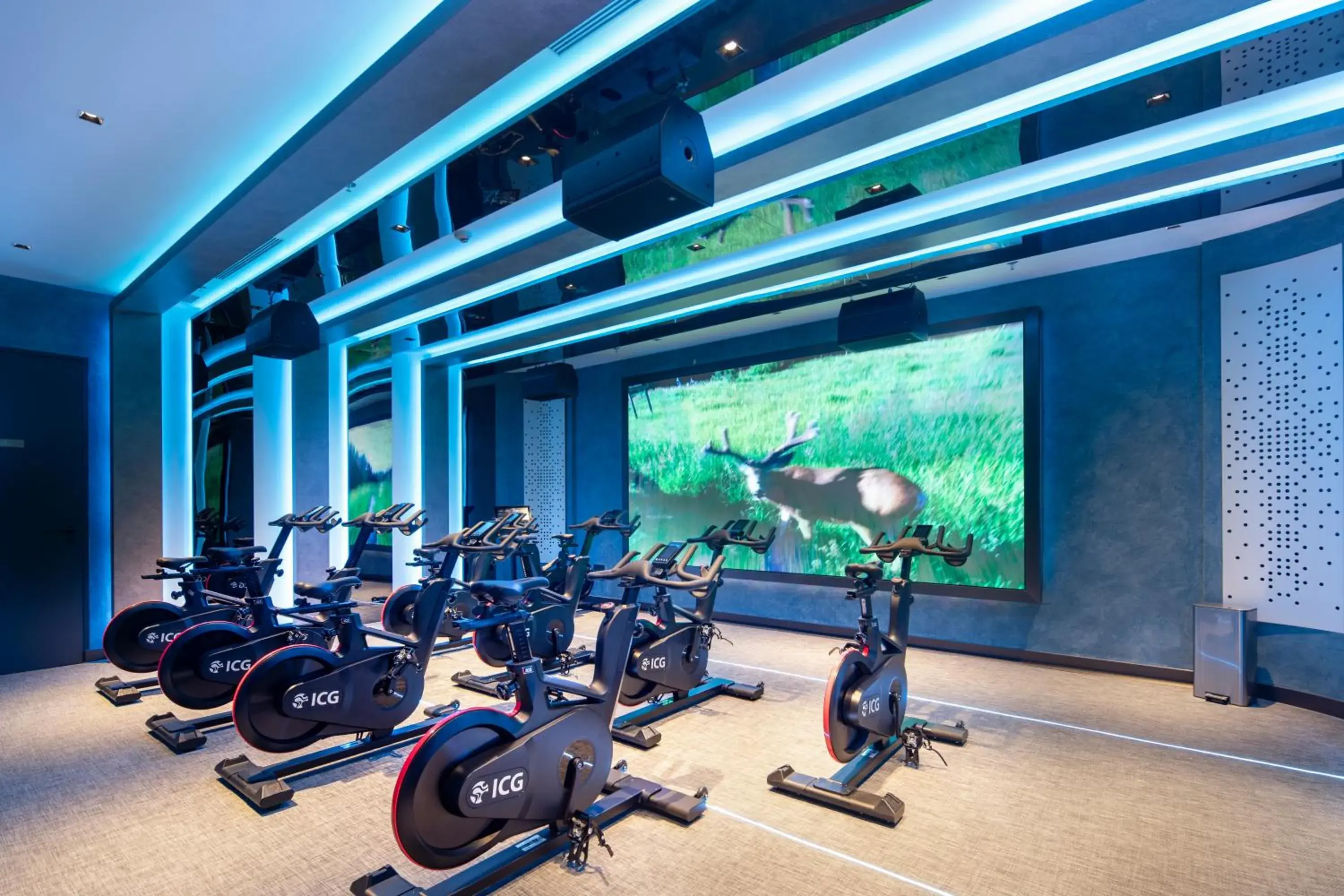 Fitness centre/facilities in M Social Hotel Suzhou Fitness centre/facilities in M Social Hotel Suzhou