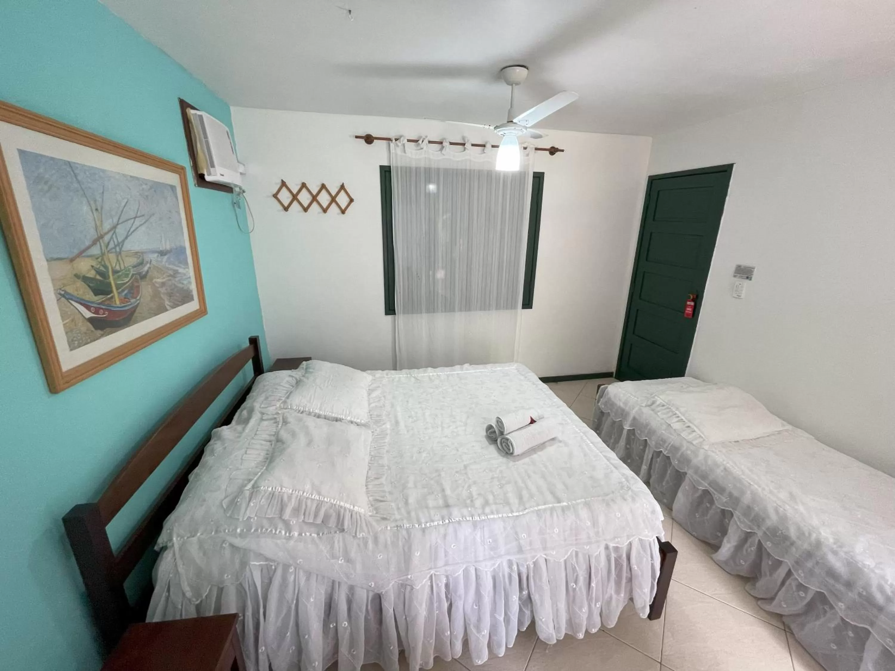 Bed in Pousada Saint Germain