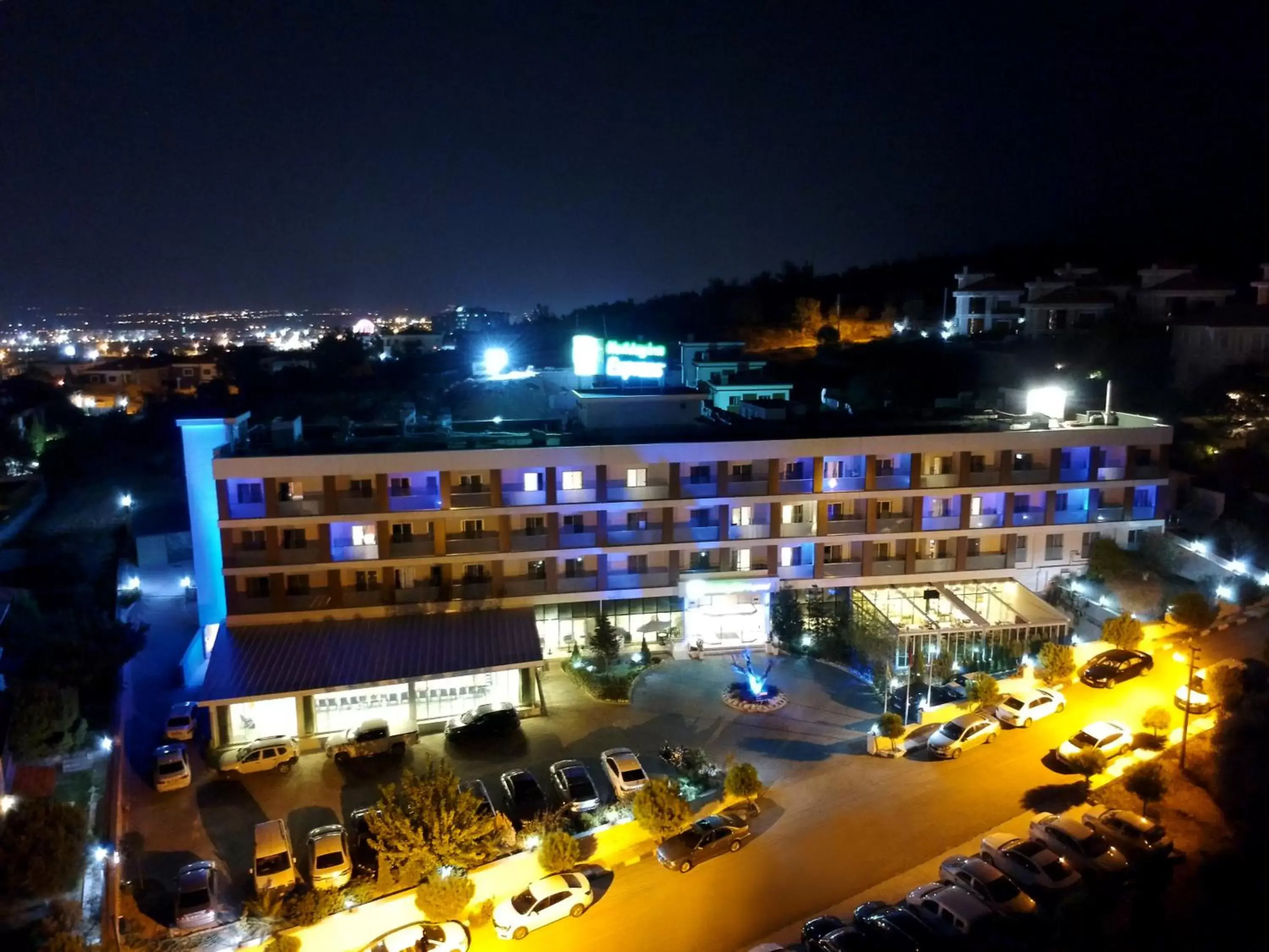 Property building, Winter in Holiday Inn Express Manisa-West, an IHG Hotel