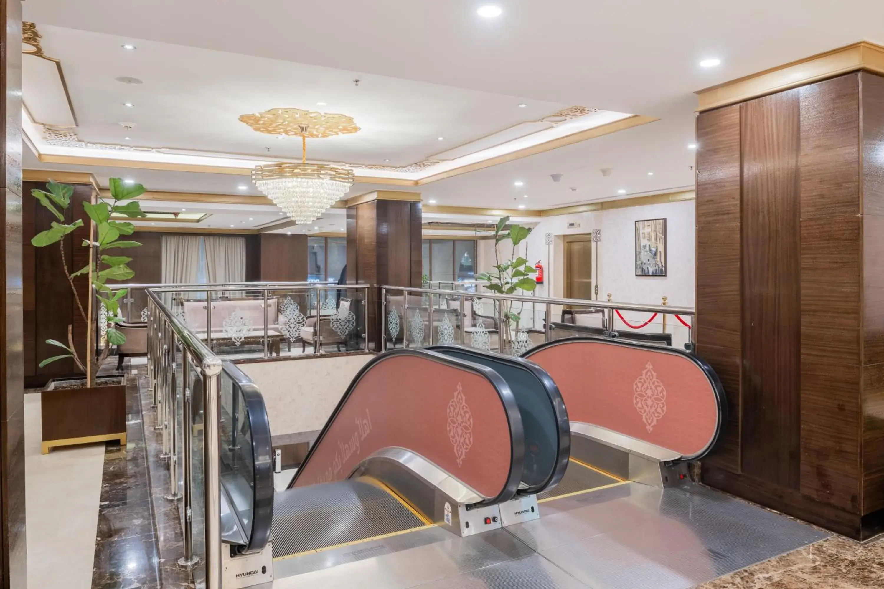 Lobby or reception in Taiba Madinah Hotel