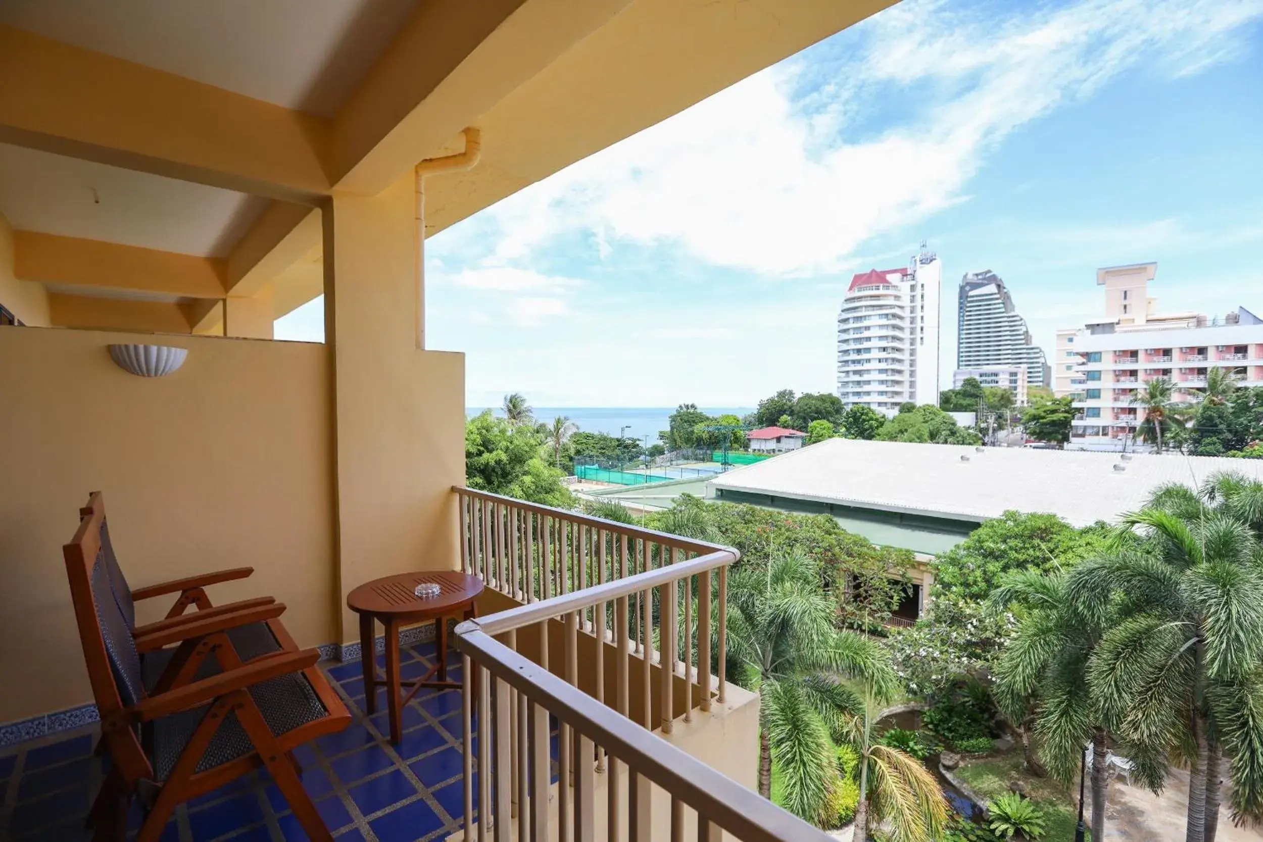 View (from property/room), Balcony/Terrace in Dusit Thani Pattaya - SHA Extra Plus