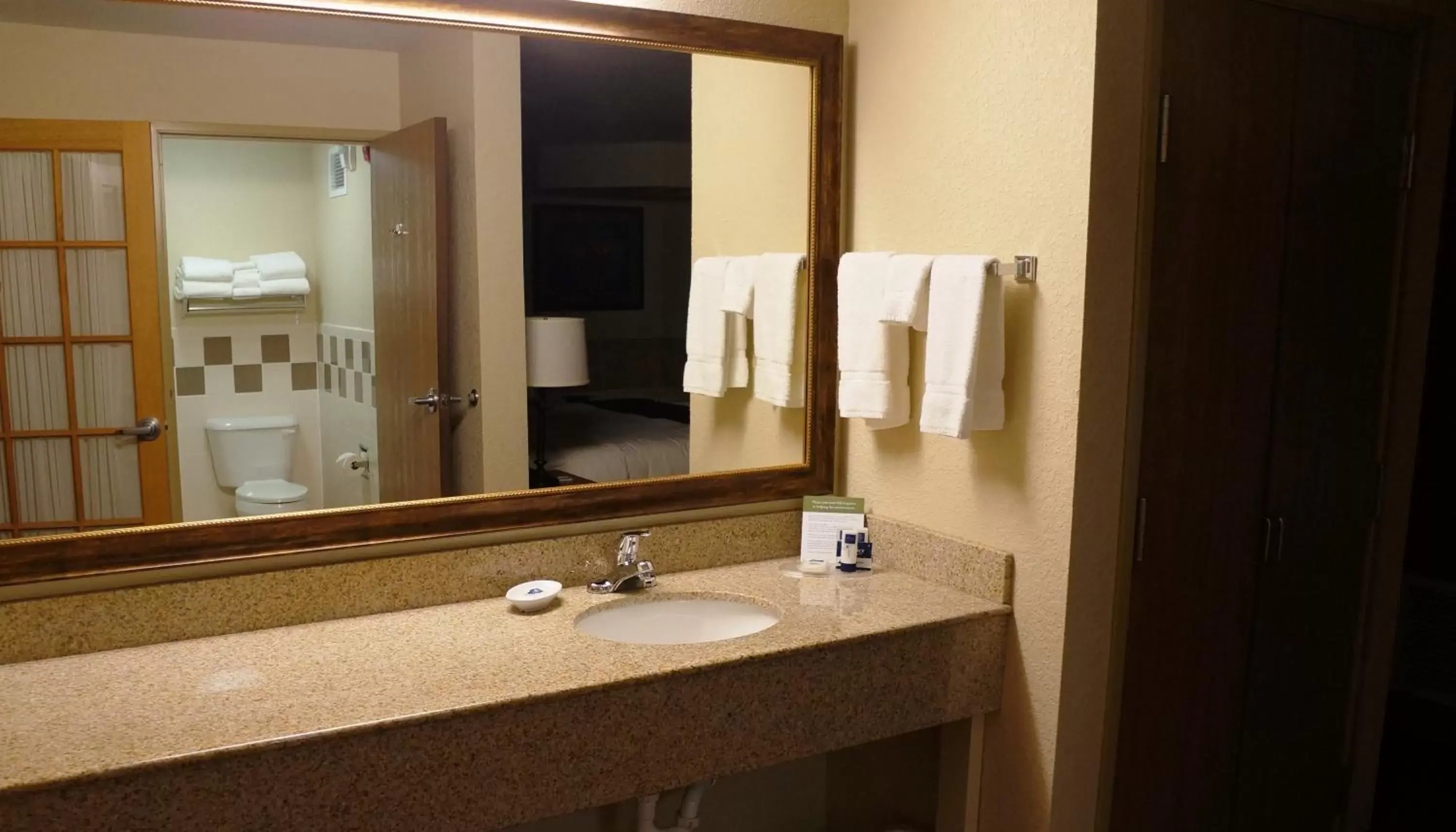 Bathroom in AmericInn by Wyndham Anamosa