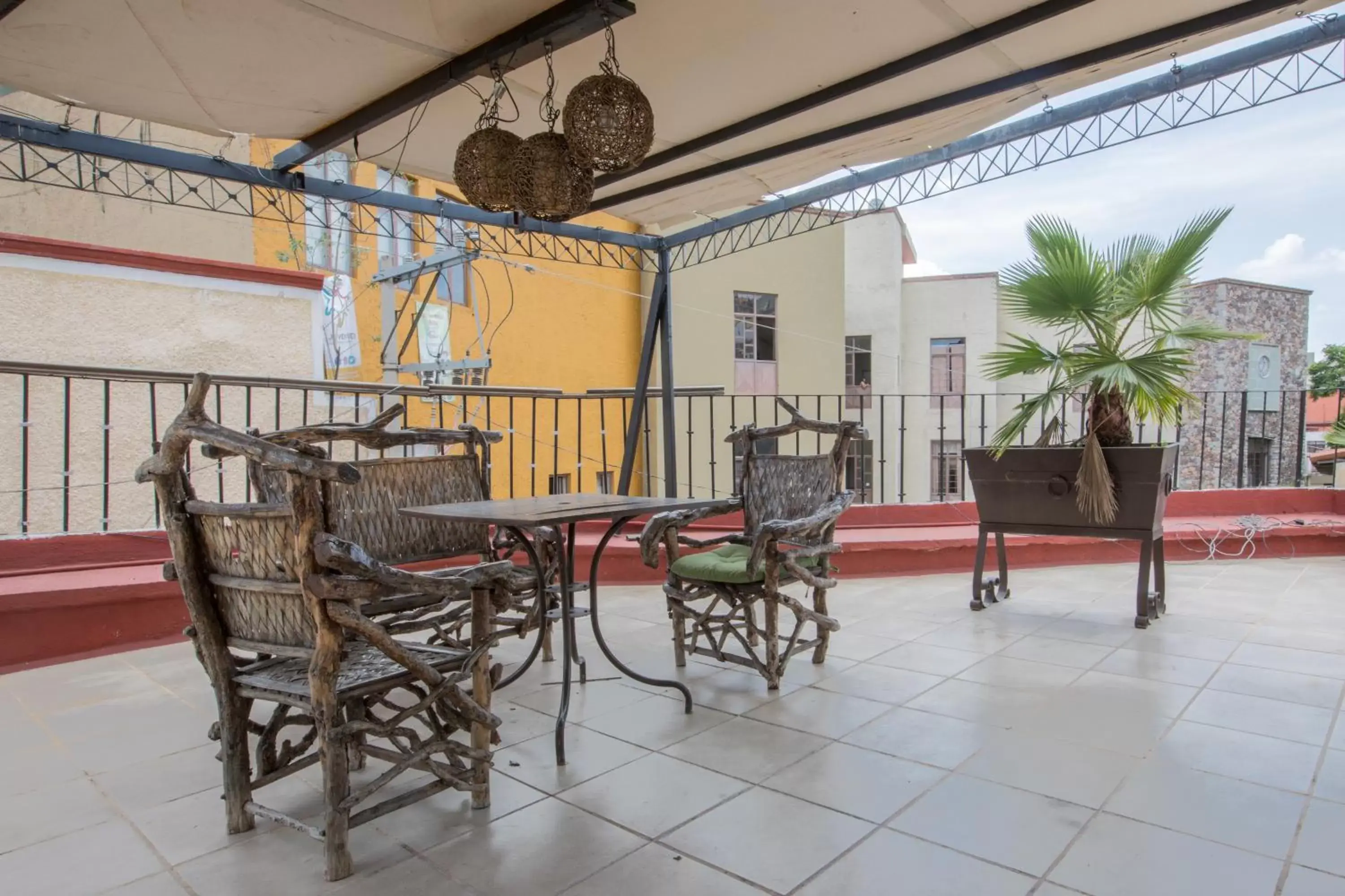 Balcony/Terrace in Hotel Casa Sangre de Cristo