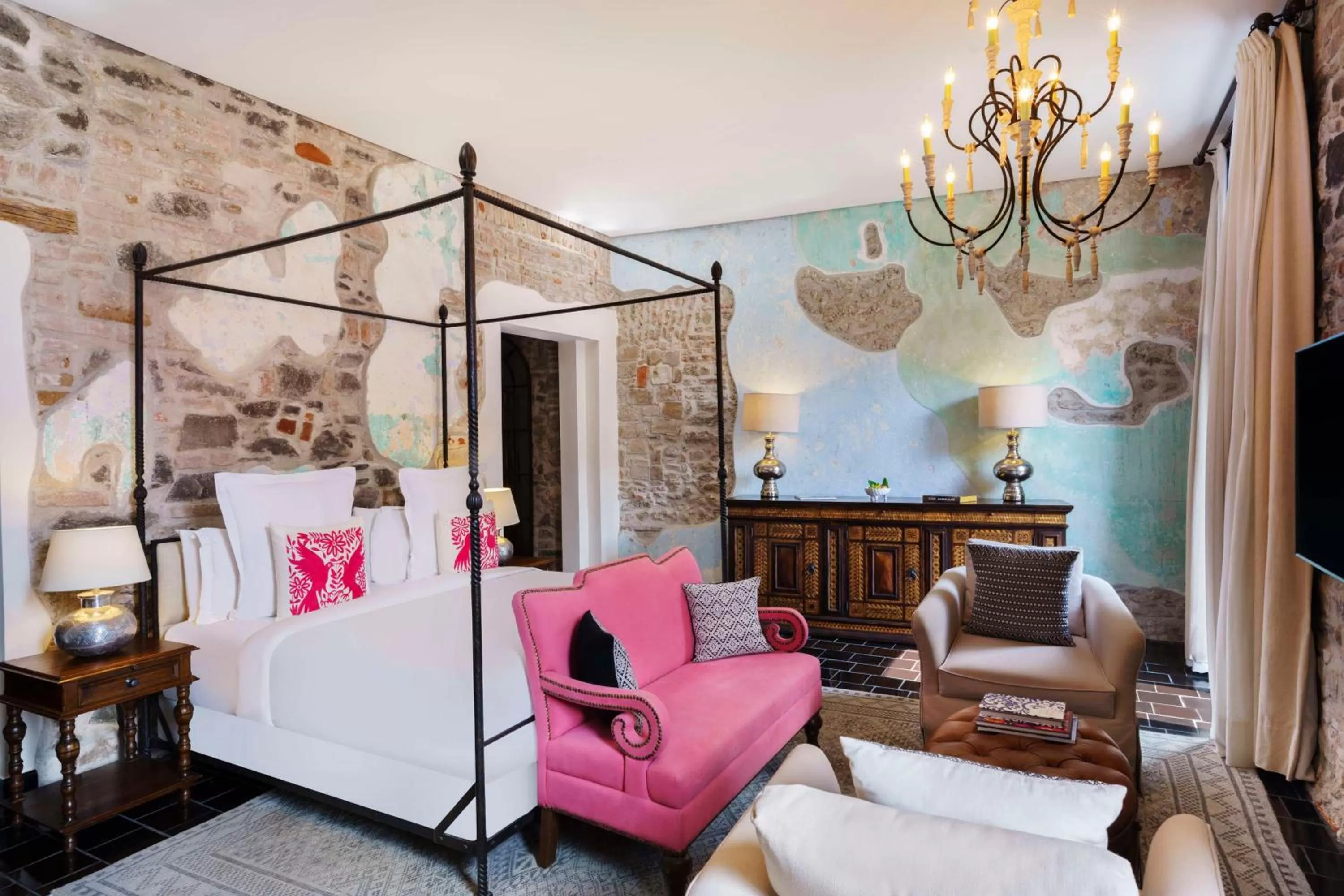 Bedroom, Bed in Banyan Tree Puebla