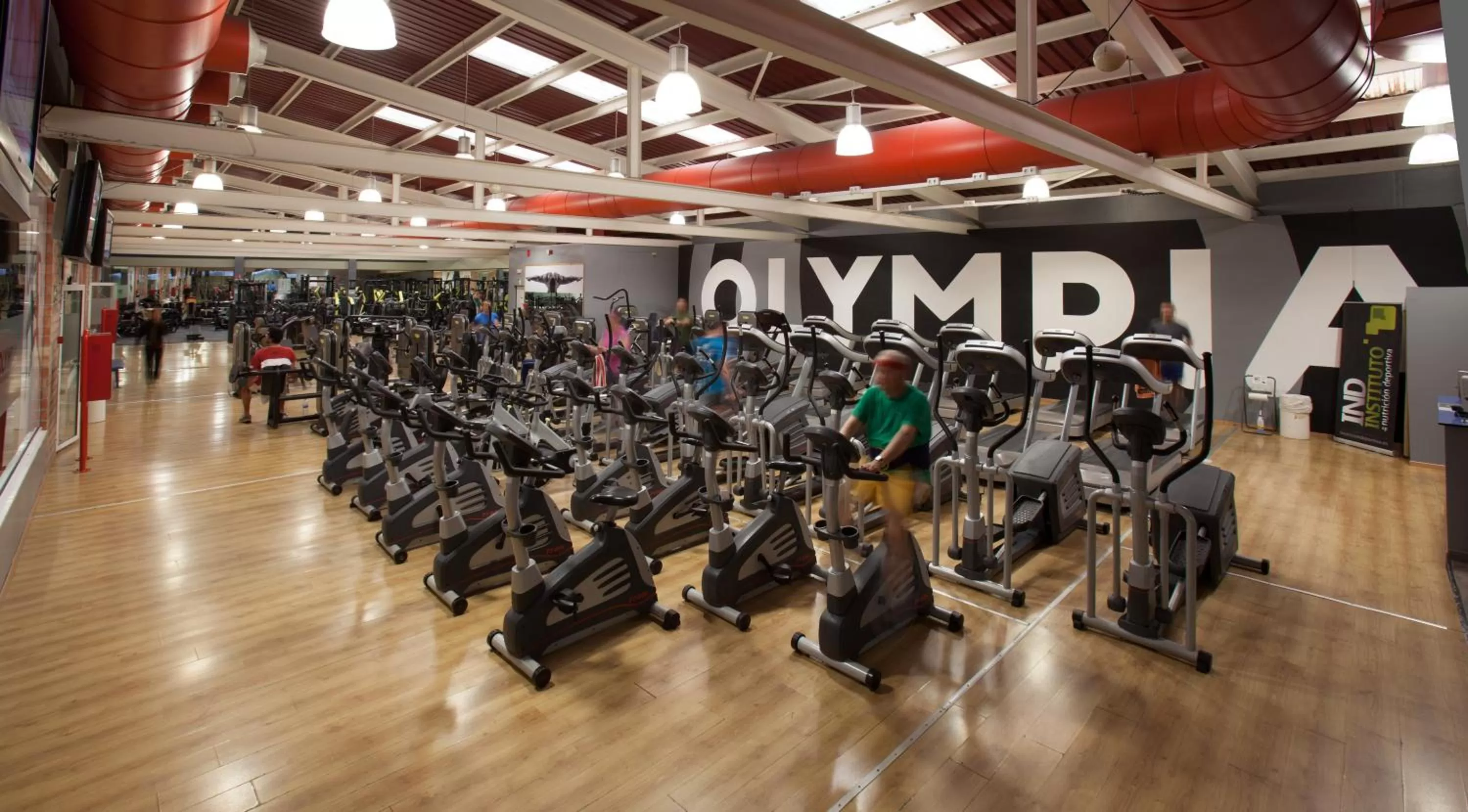 Fitness centre/facilities in Hotel Olympia Valencia