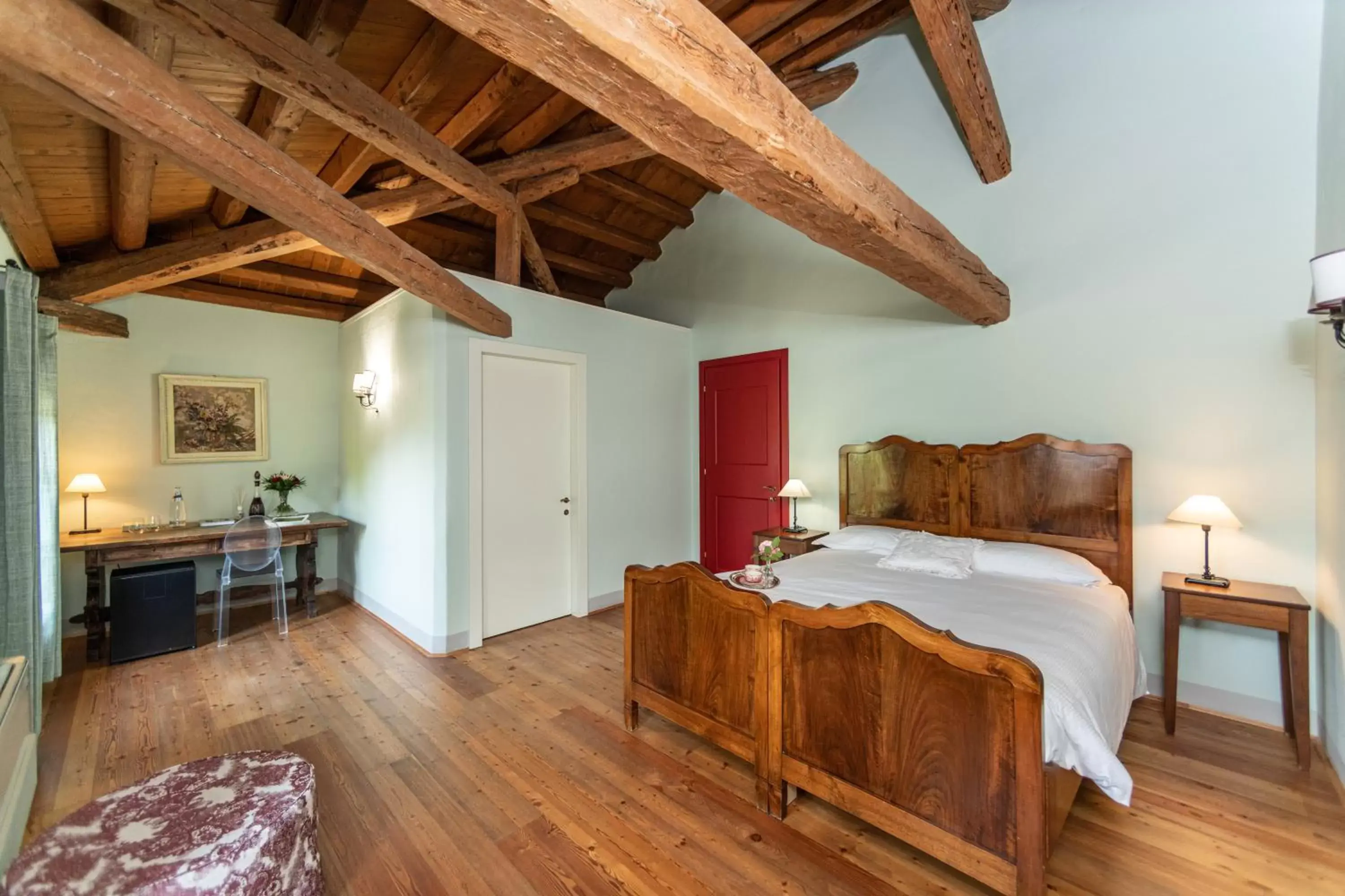 Bed in Villa Clementina - Prosecco Country Hotel