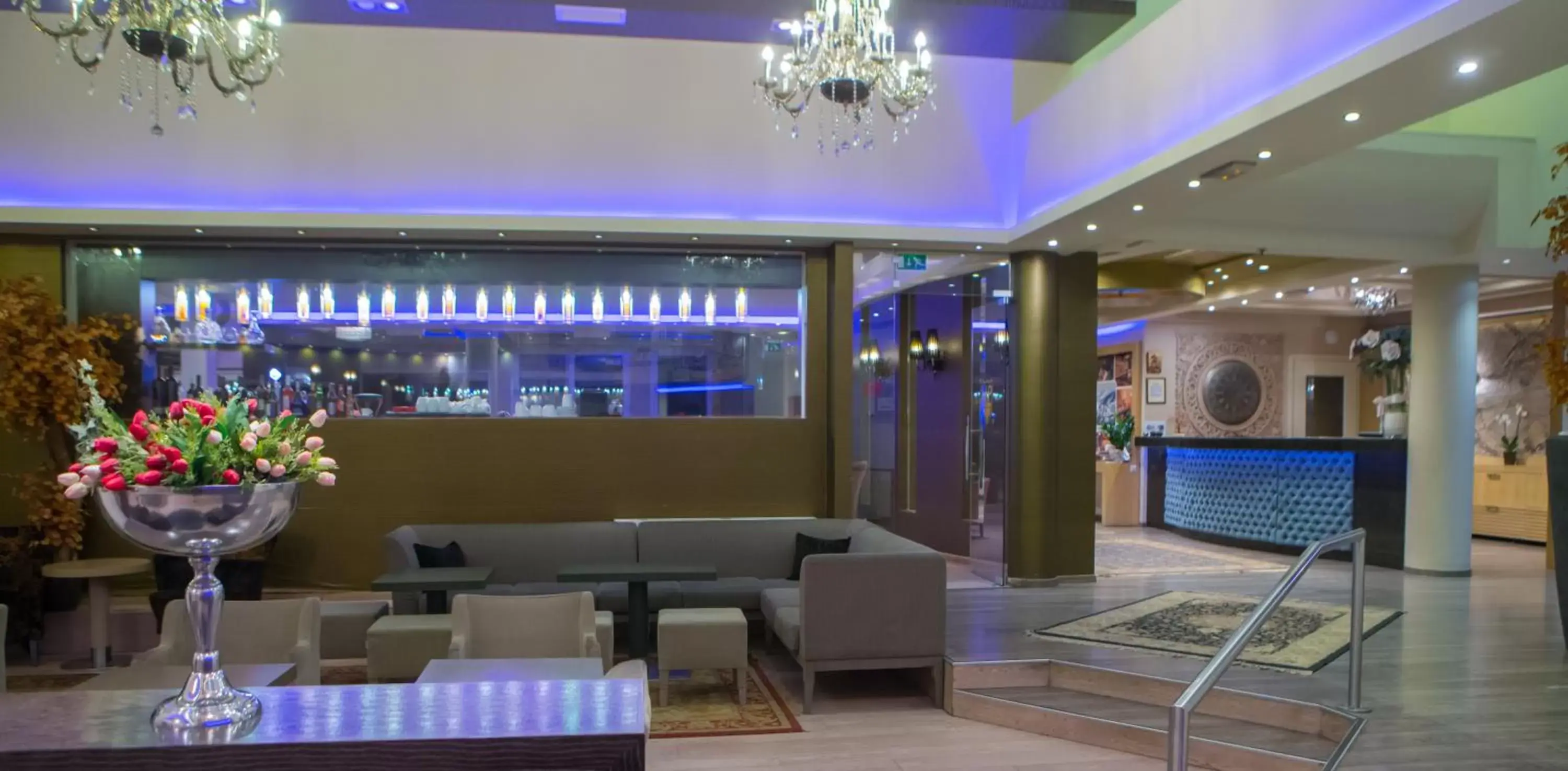 Lobby or reception in Hotel Pantelidis