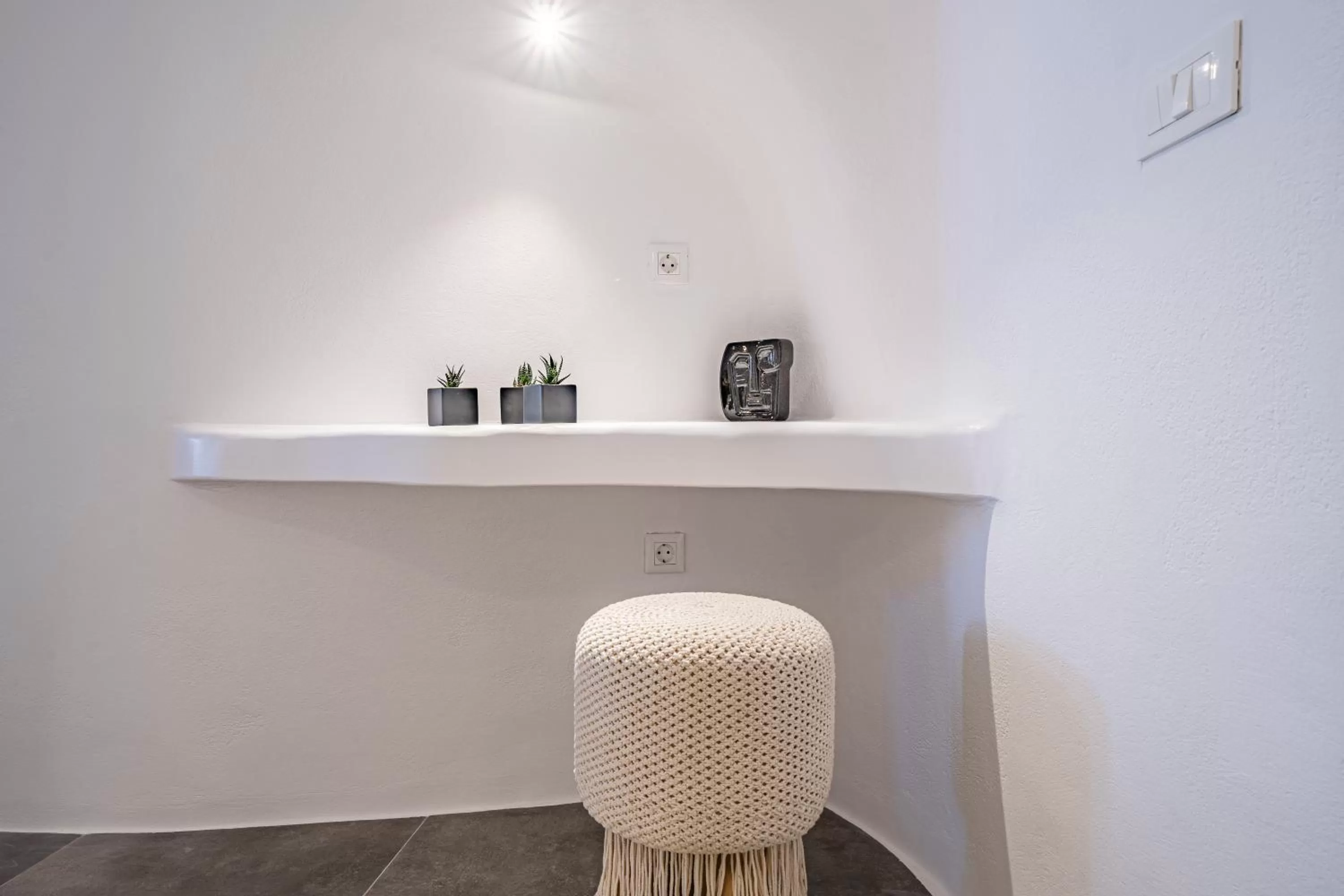 Bathroom in Eternity Suites Santorini