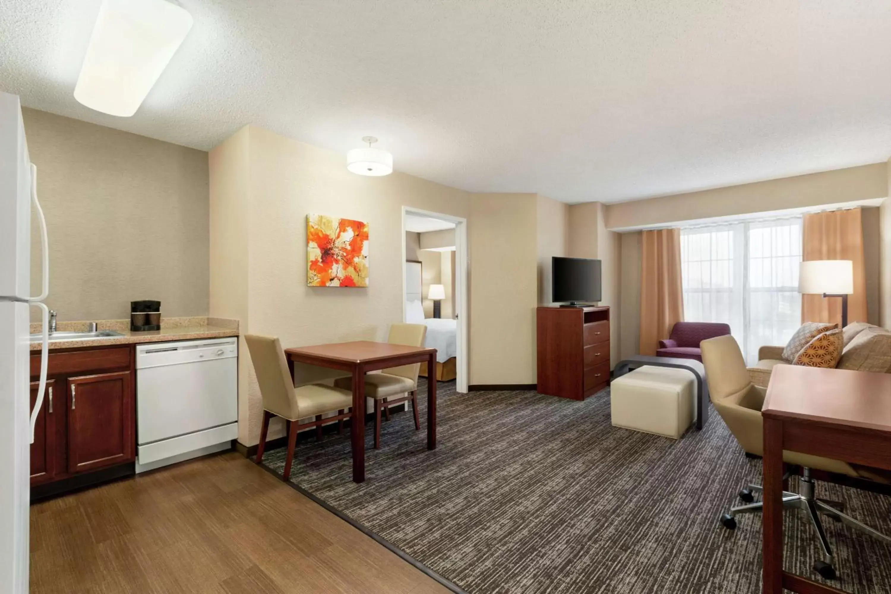 Bedroom in Homewood Suites by Hilton Dallas-DFW Airport N-Grapevine