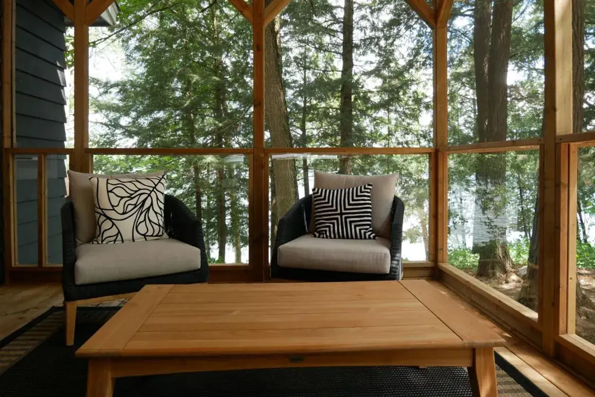 Seating Area in Walker Lake Resort