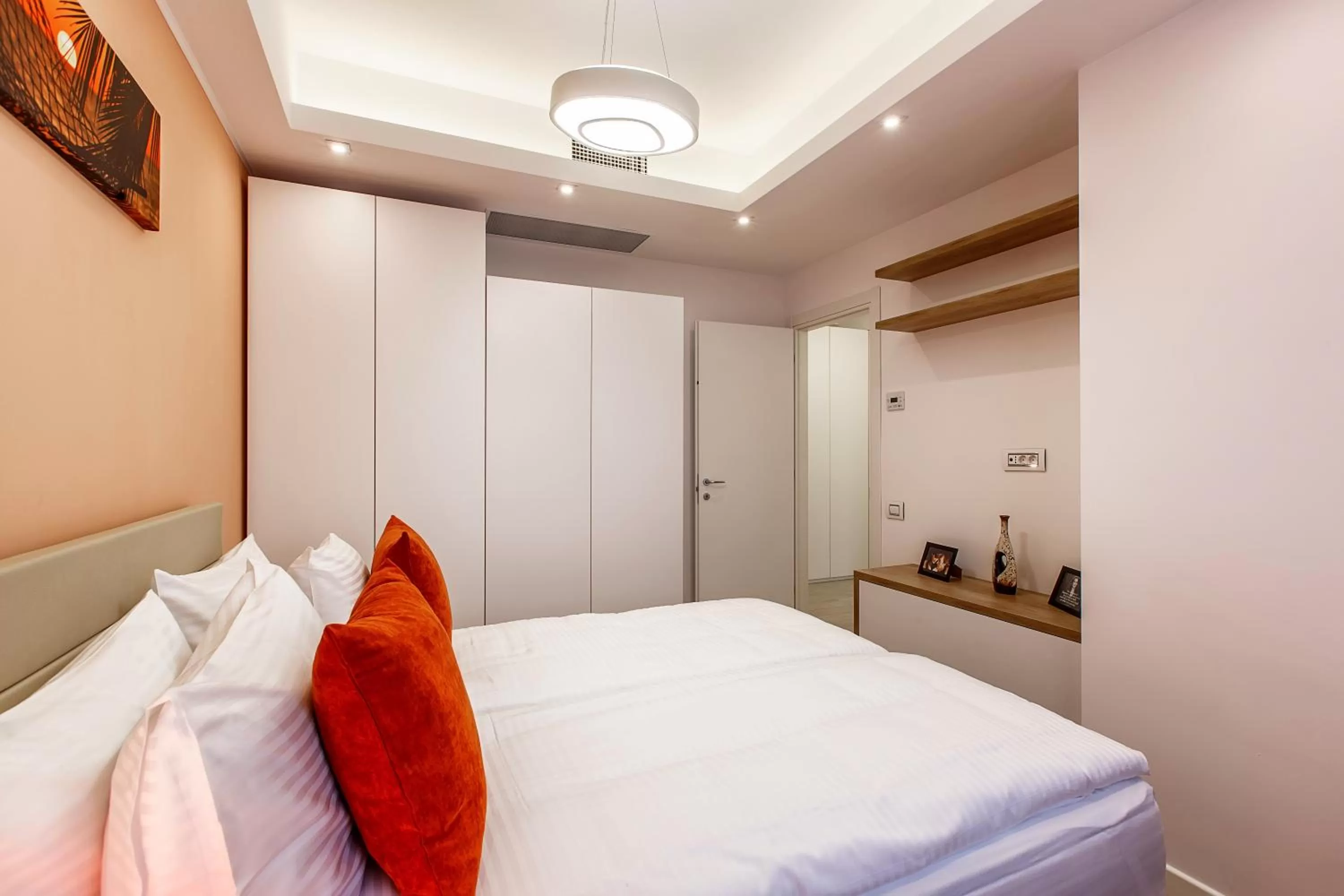 Bed in Mava Apartamente