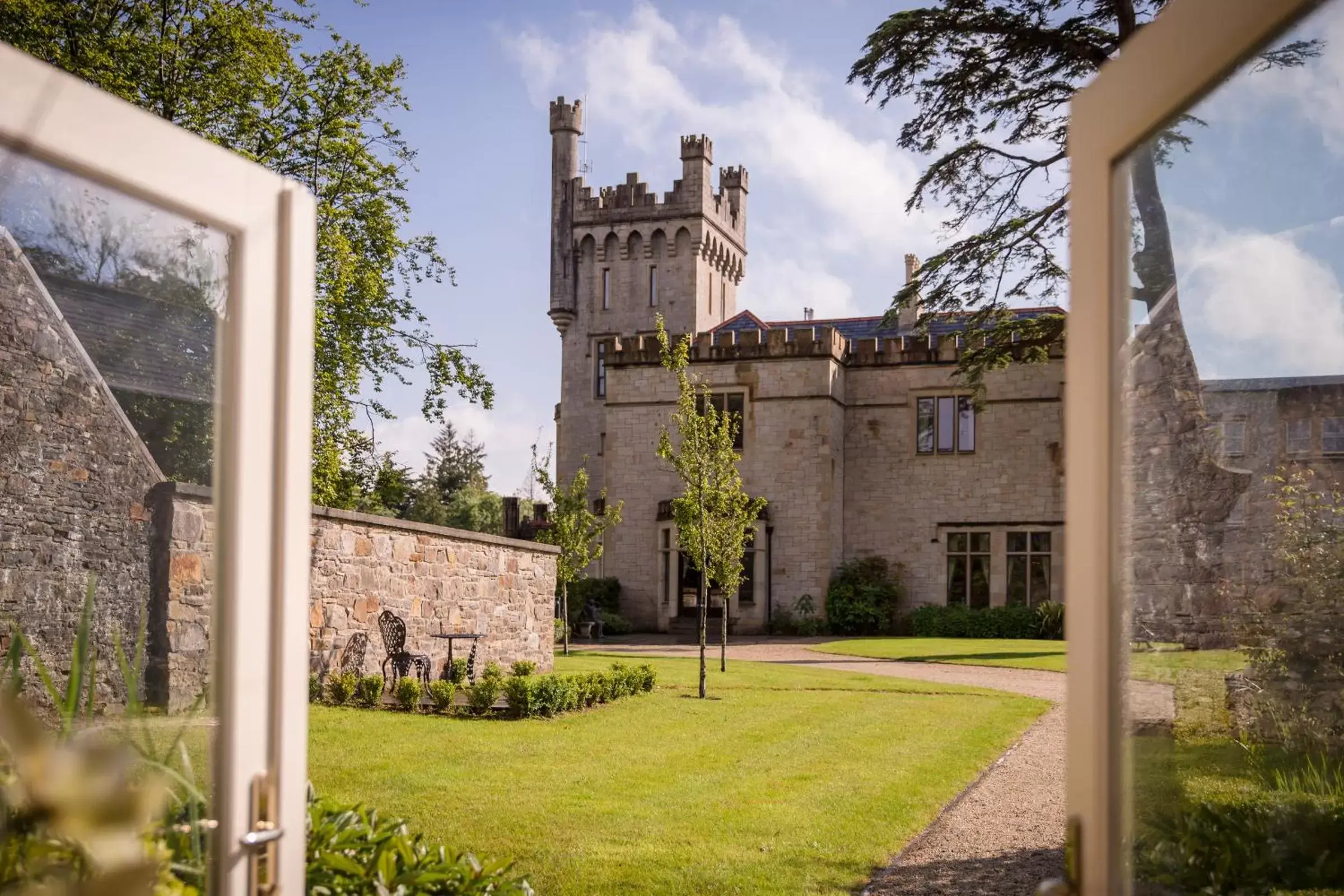 Garden view, Property Building in Lough Eske Castle