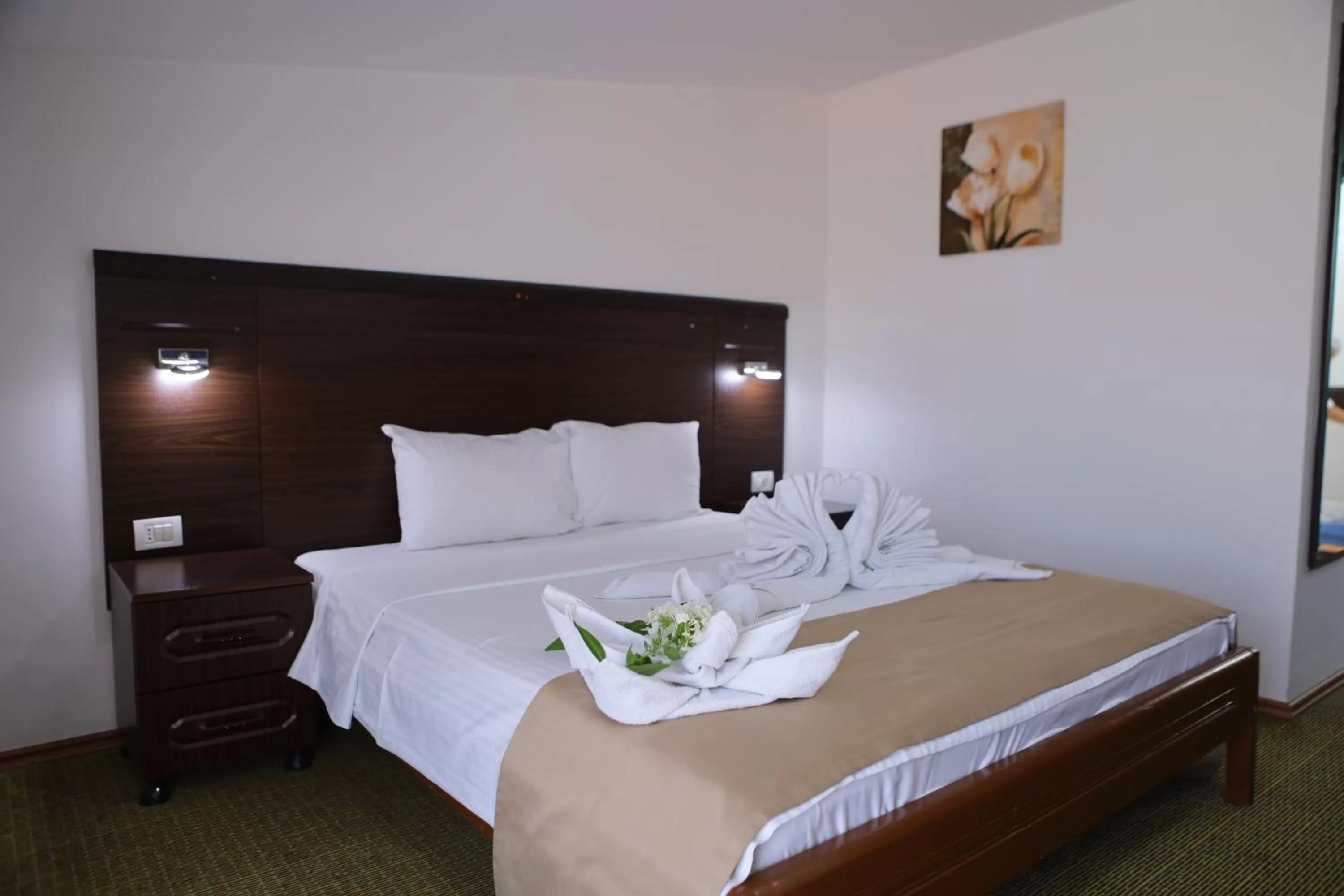 Bed in Arabella Hotel