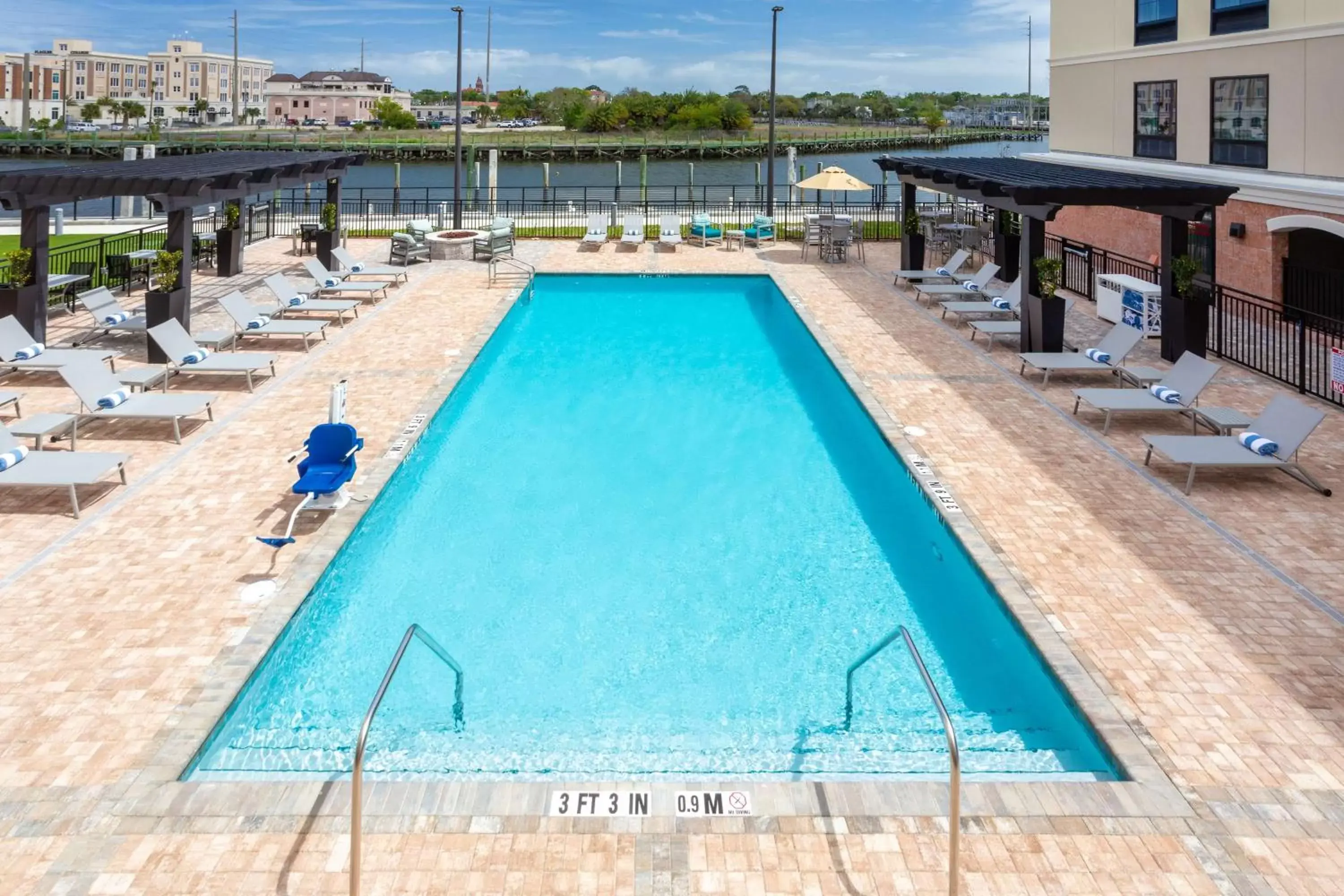Pool view, Swimming Pool in Homewood Suites by Hilton St Augustine San Sebastian