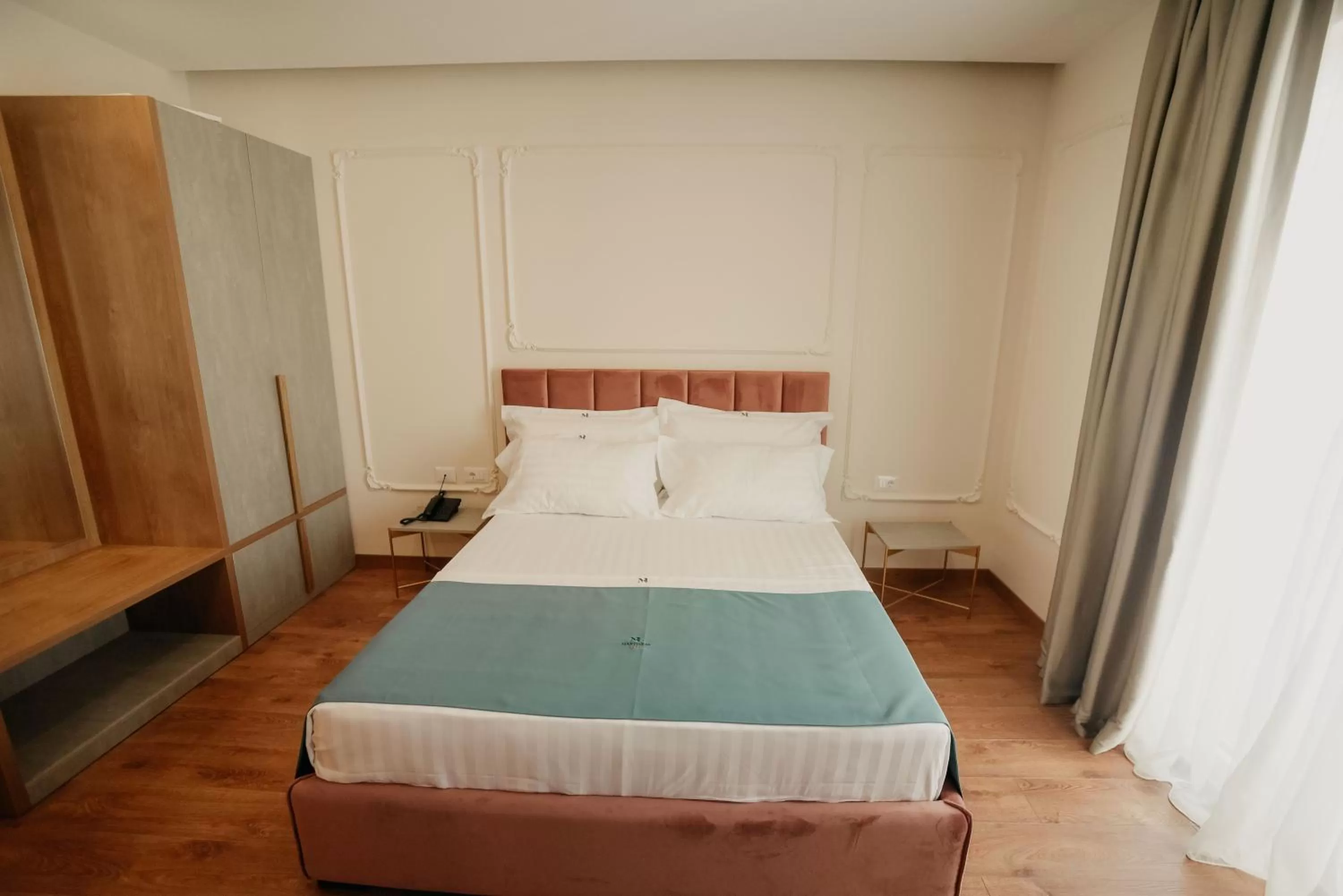 Bed in Martiness Hotel Durres